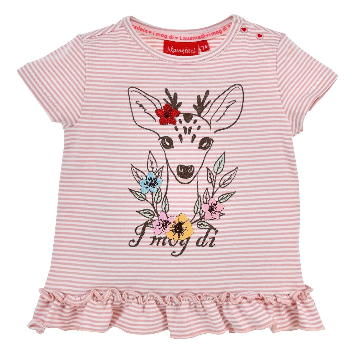 BONDI Trachtenshirt, Kinder, mit süssen Hirschmotiv kaufen