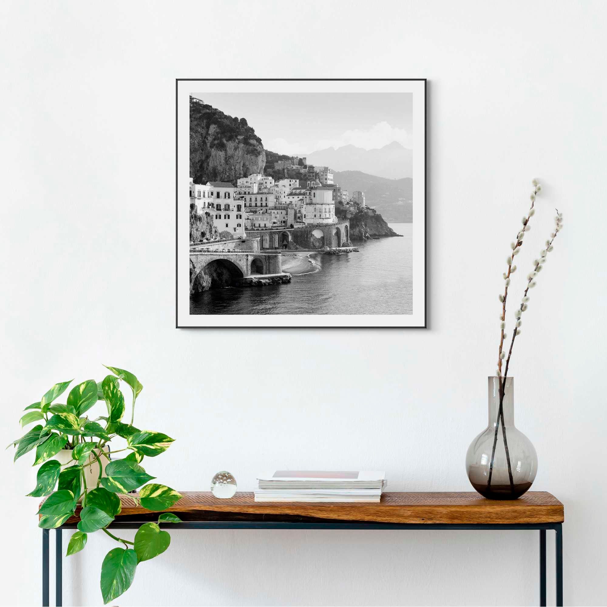 Reinders! Bild mit Rahmen »Mittelmeer- Amalfiküste« online kaufen |  Jelmoli-Versand | Kunstdrucke