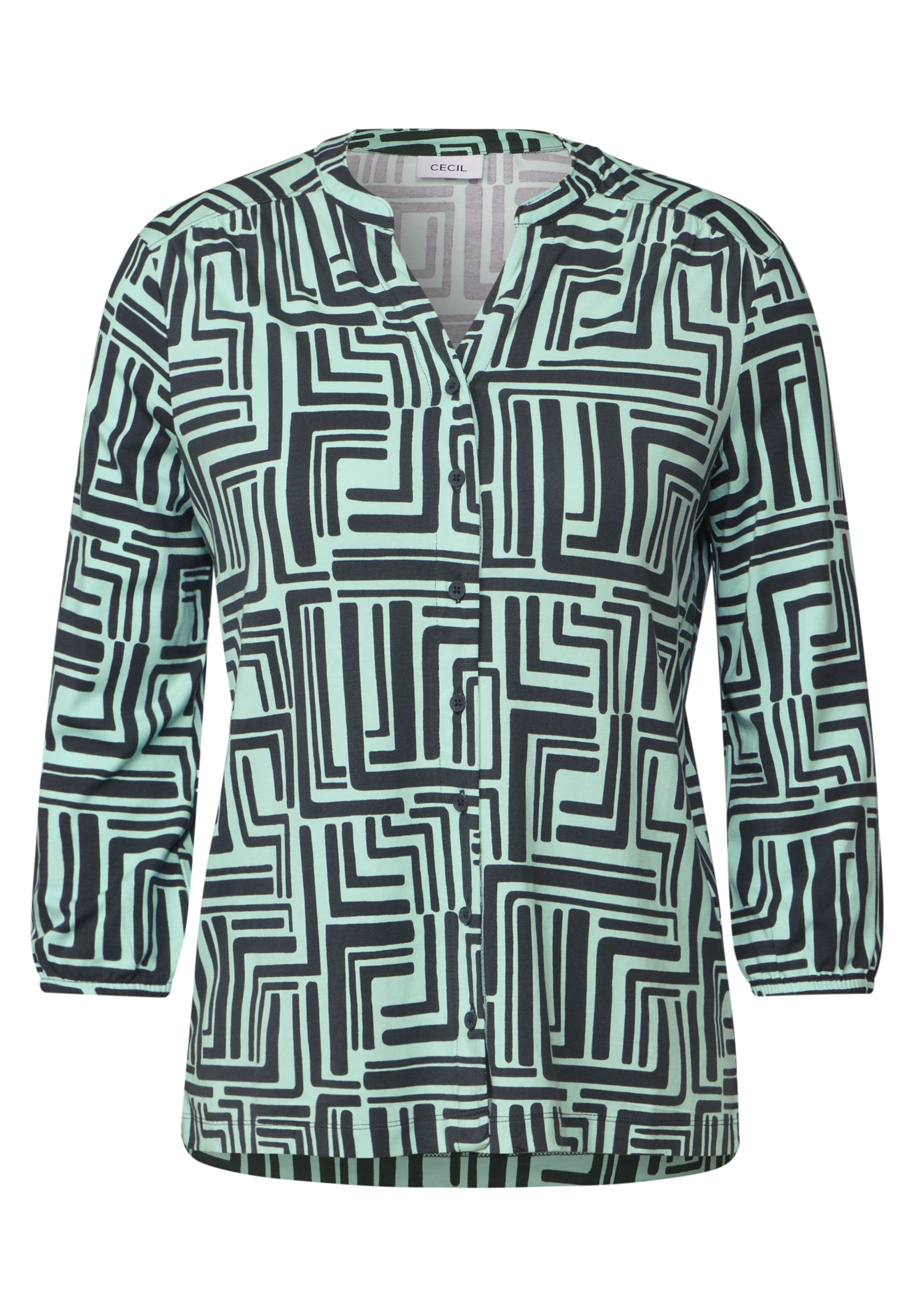 Cecil Blusenshirt, mit All-Over Print
