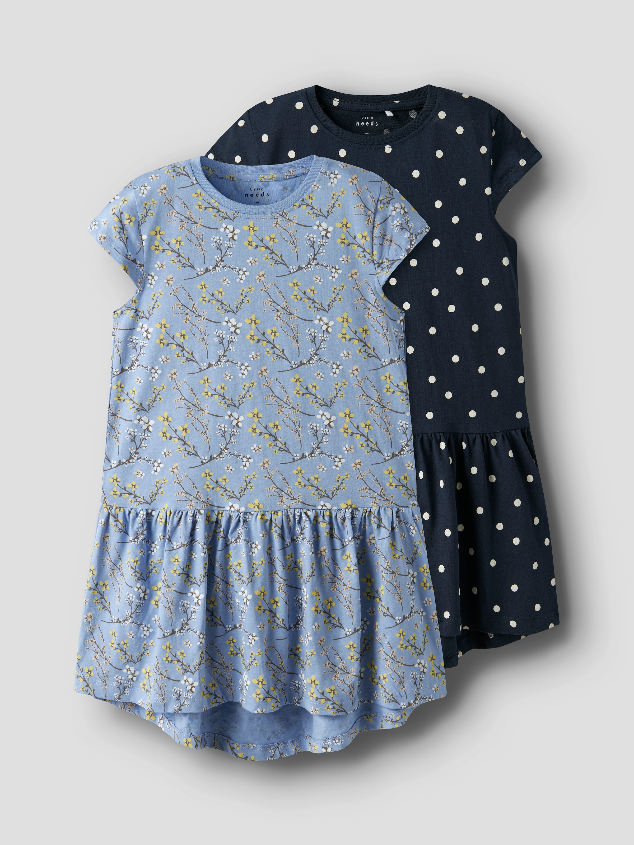 Name It Minikleid »NKFVIGGA 2P CAPSL DRESS« Packung, 2 Stk. tlg.