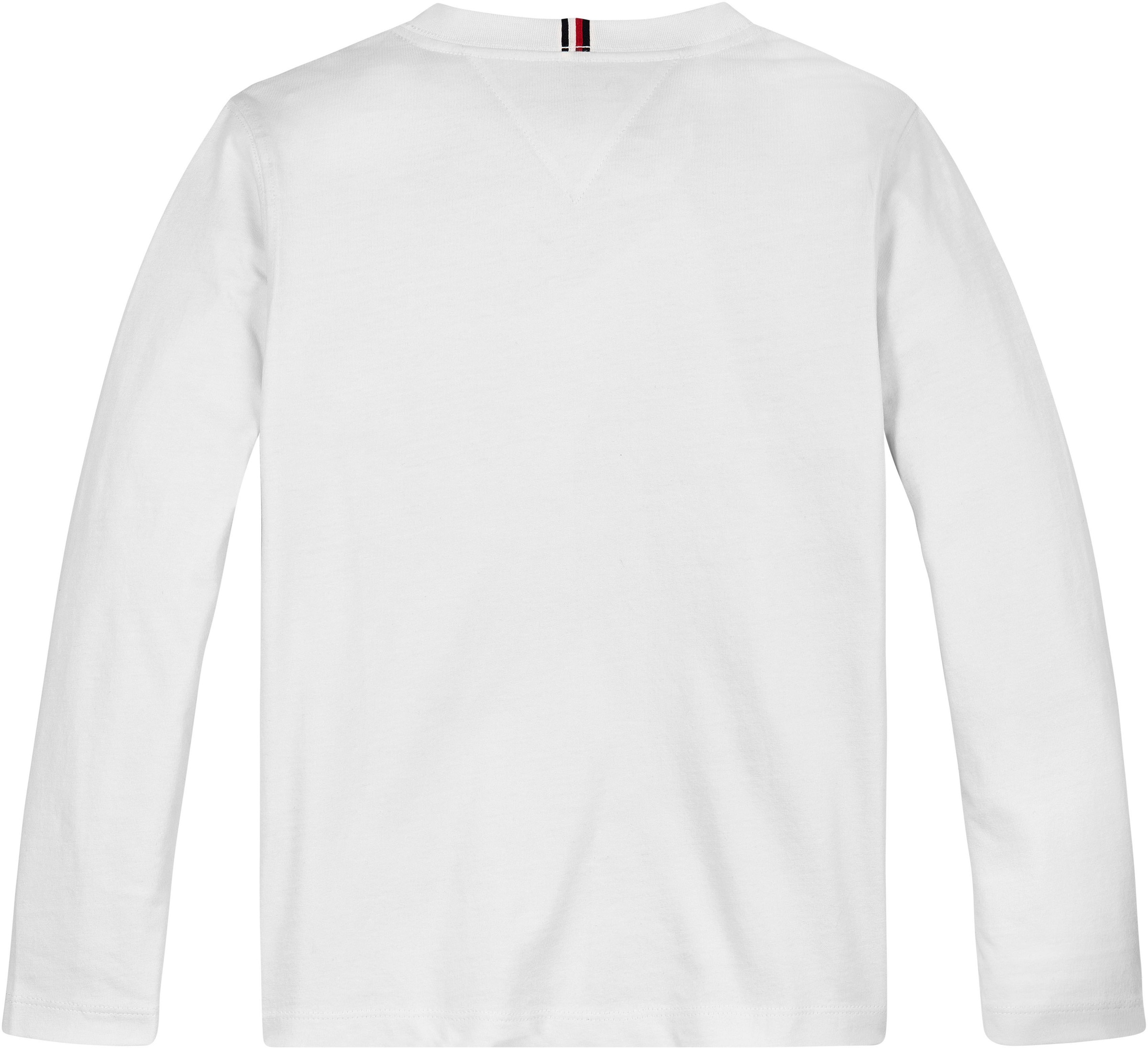 Tommy Hilfiger Langarmshirt »TH LOGO TEE L/S«, mit grossem Logo auf der Brust