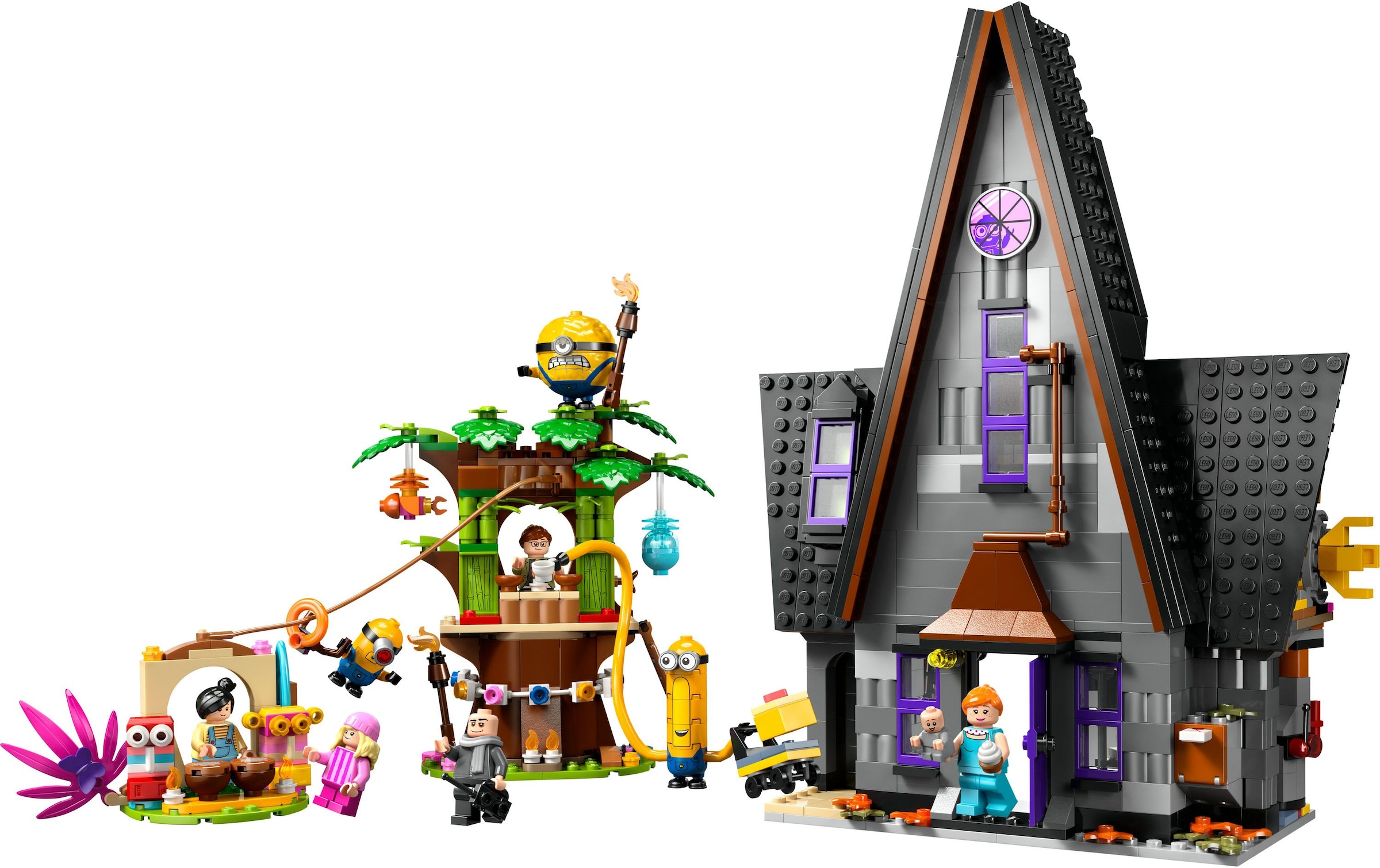 LEGO® Spielbausteine »Despicable Me 4 Familienvilla von Gru und den Minions 75583«, (868 St.)