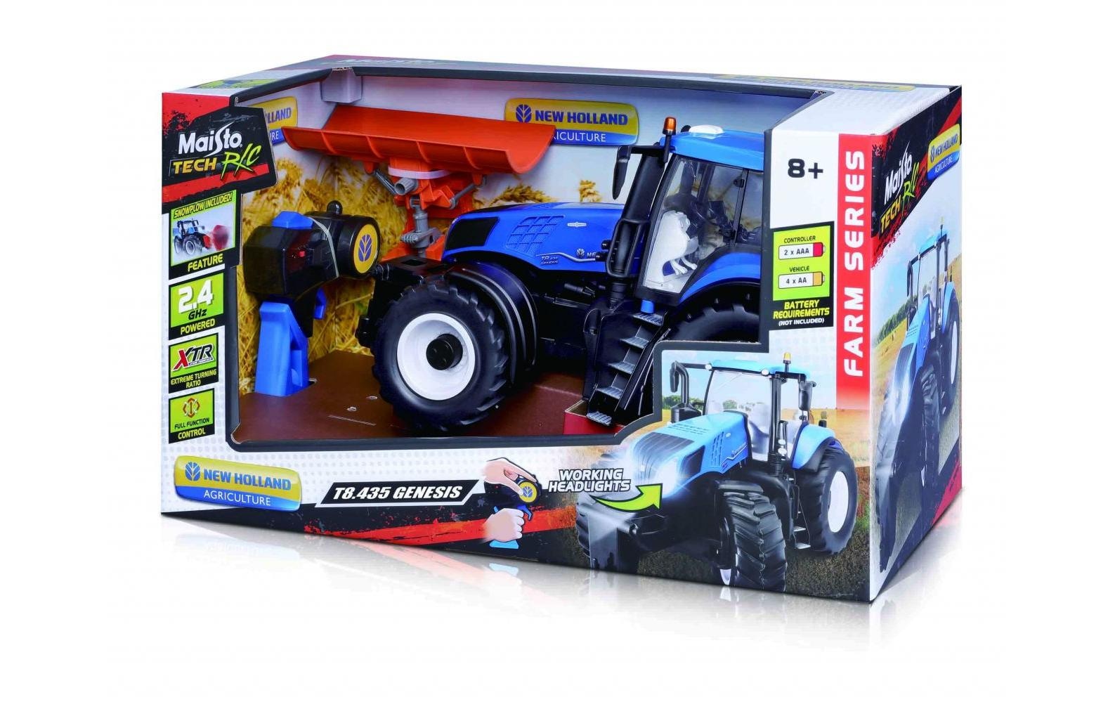 Maisto® RC-Traktor »RC New Holland Traktor mit Schneepflug«