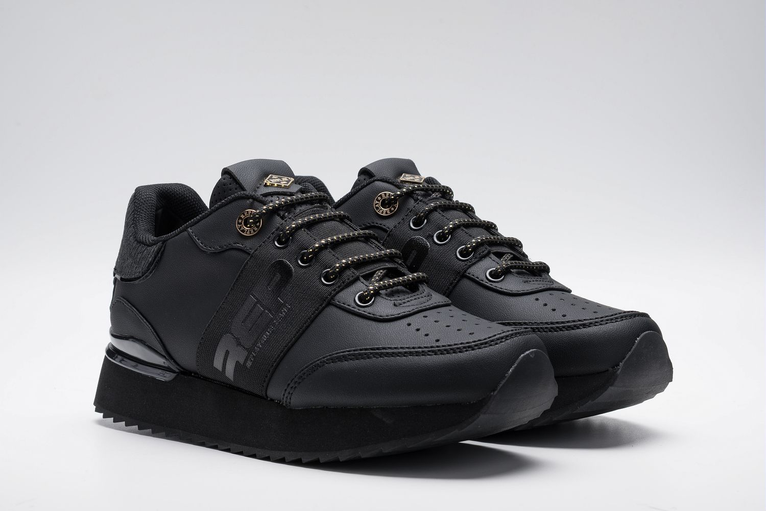Replay Plateausneaker Schnürschuh, Freizeitsneaker, Halbschuh mit Perforation