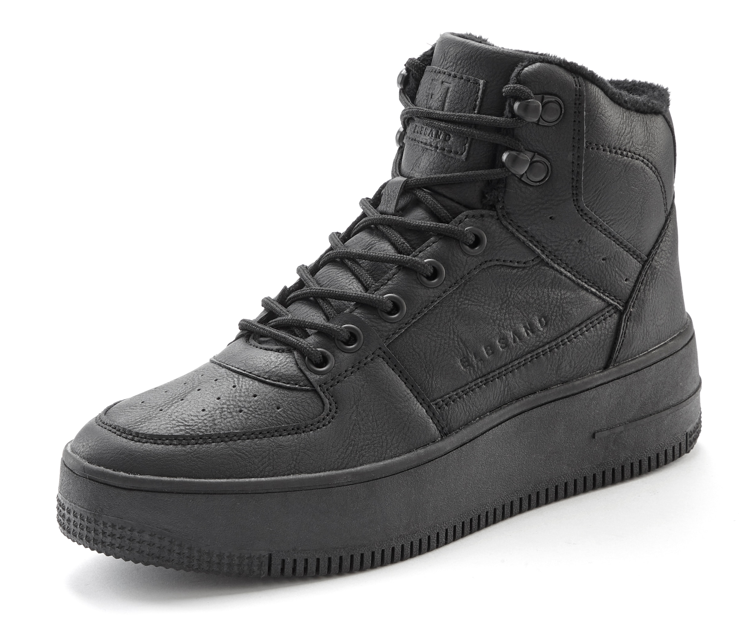 Elbsand Sneaker, mit kuscheligem Warmfutter, Freizeitschuh, Halbschuh, High Top Sneaker