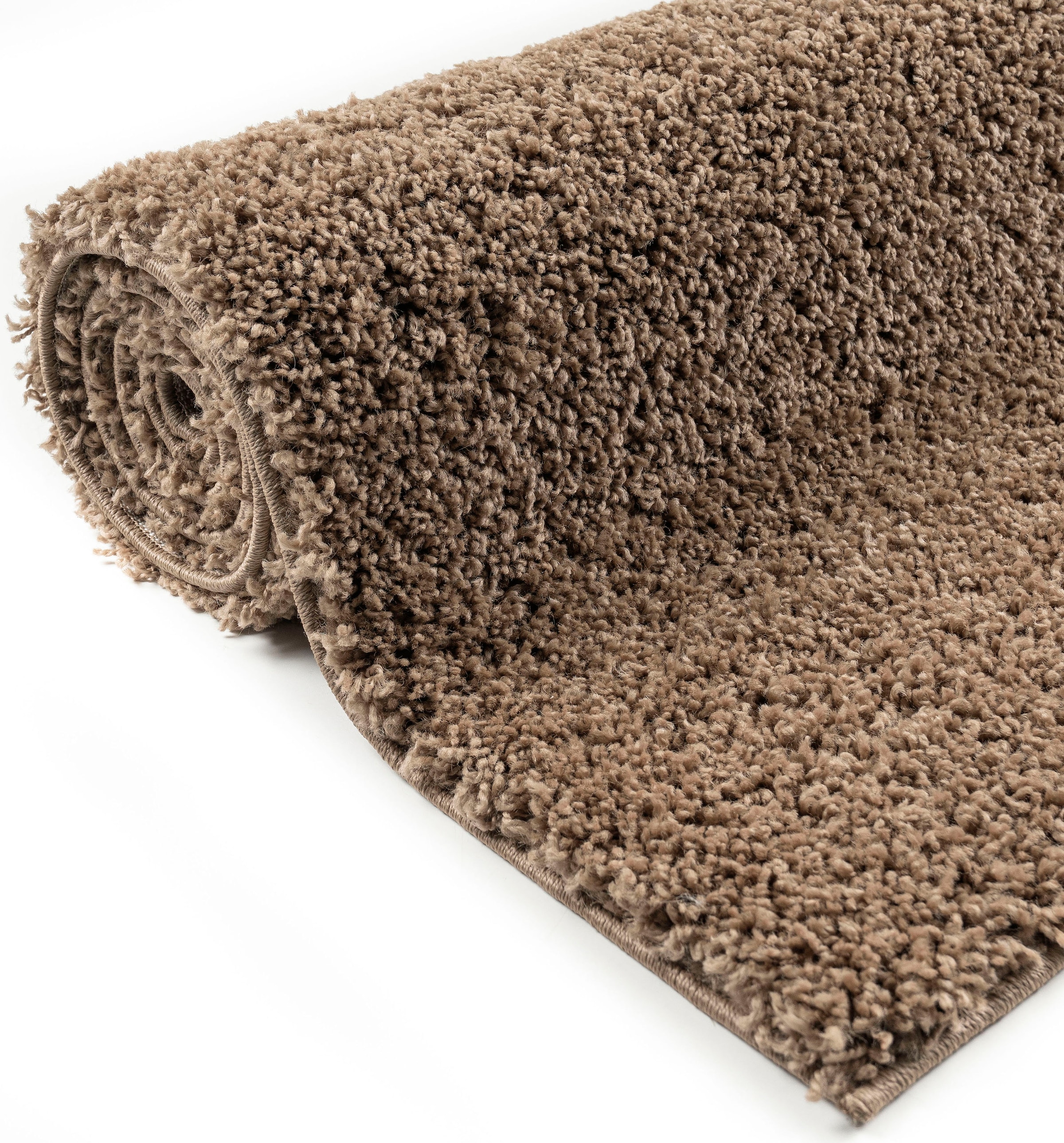 Home affaire Hochflor-Teppich »Shaggy 30«, rechteckig, 30 mm Höhe, Teppich, Uni Farben, besonders weich und kuschelig