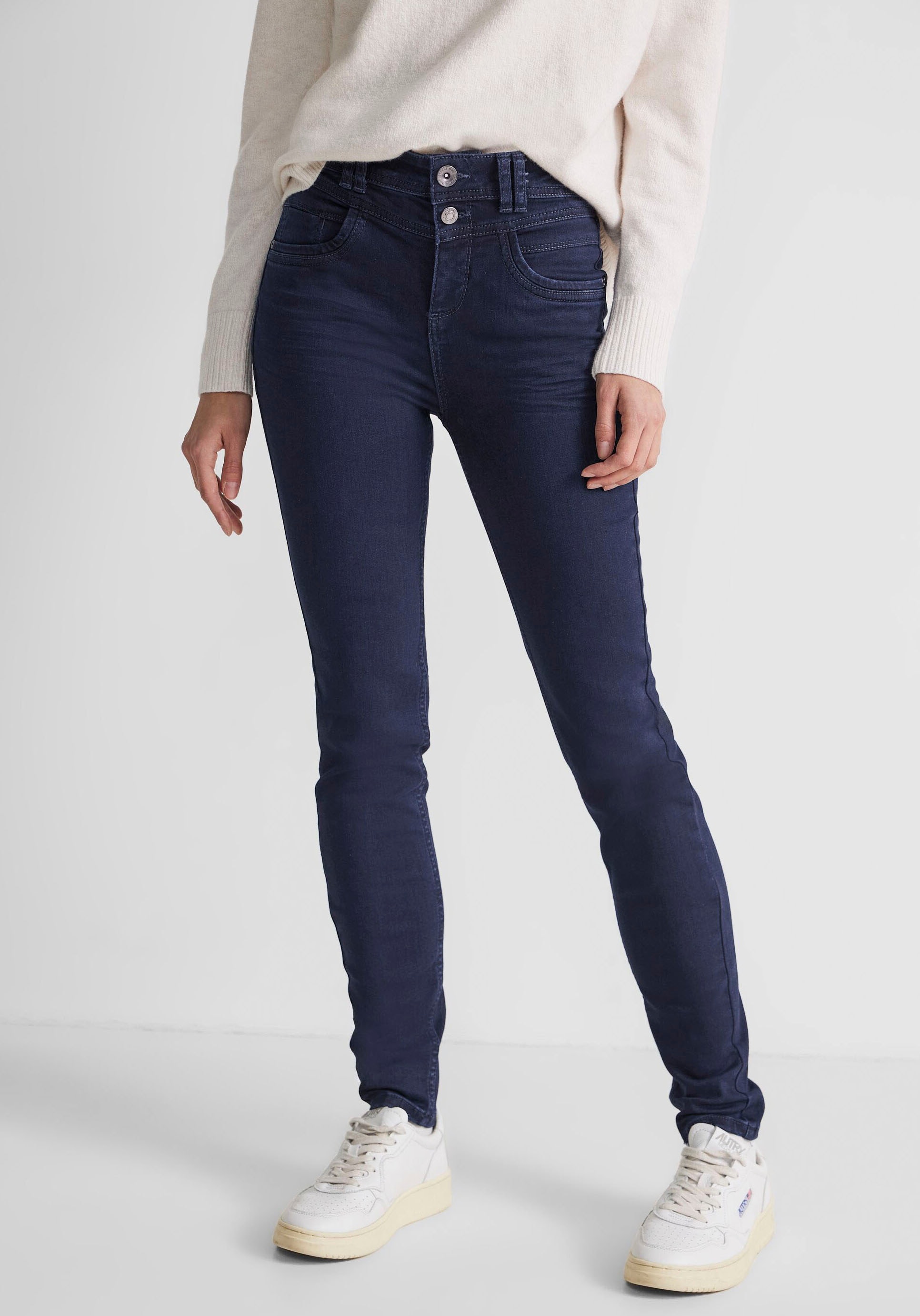 Schweiz kaufen bei ONE Slim-fit-Jeans, STREET Fünf-Pocket-Stil Jelmoli-Versand im online