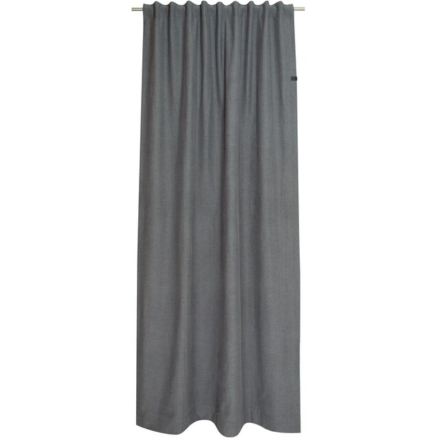 ❤ SCHÖNER WOHNEN-Kollektion Vorhang »Solo«, (1 St.), mit Lederapplikation  bestellen im Jelmoli-Online Shop