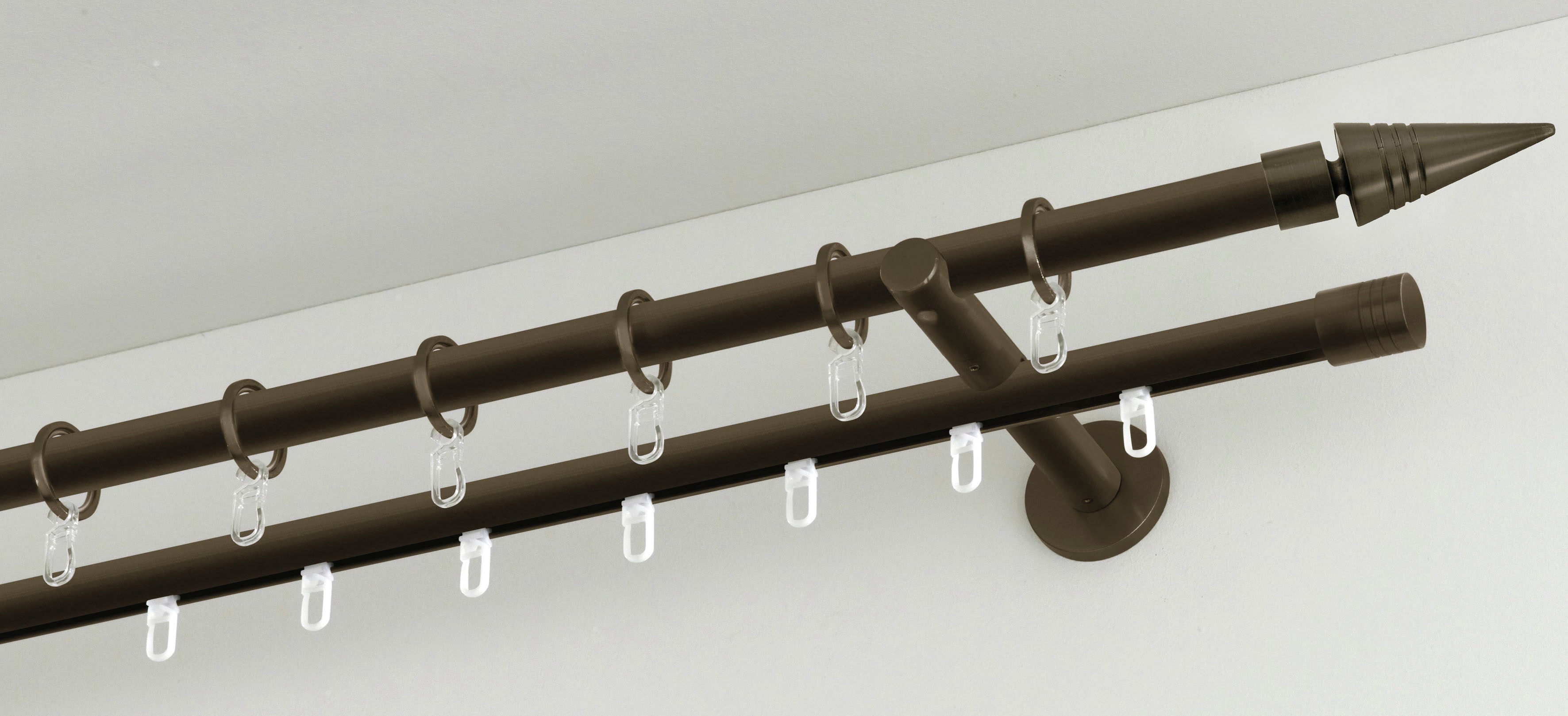 GARDINIA Gardinenstange »Chicago« Ø 20 mm Fixmass Serie Einzelprogramm Chicago Ø 20 mm