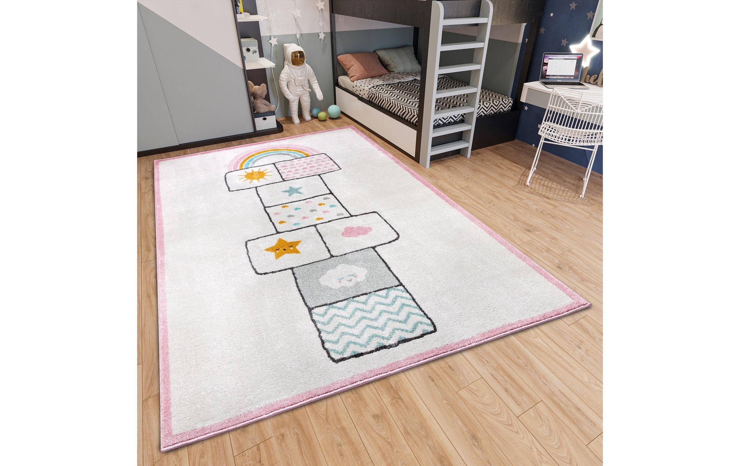 HANSE Home Kinderteppich »Hüpf-Abenteuer«