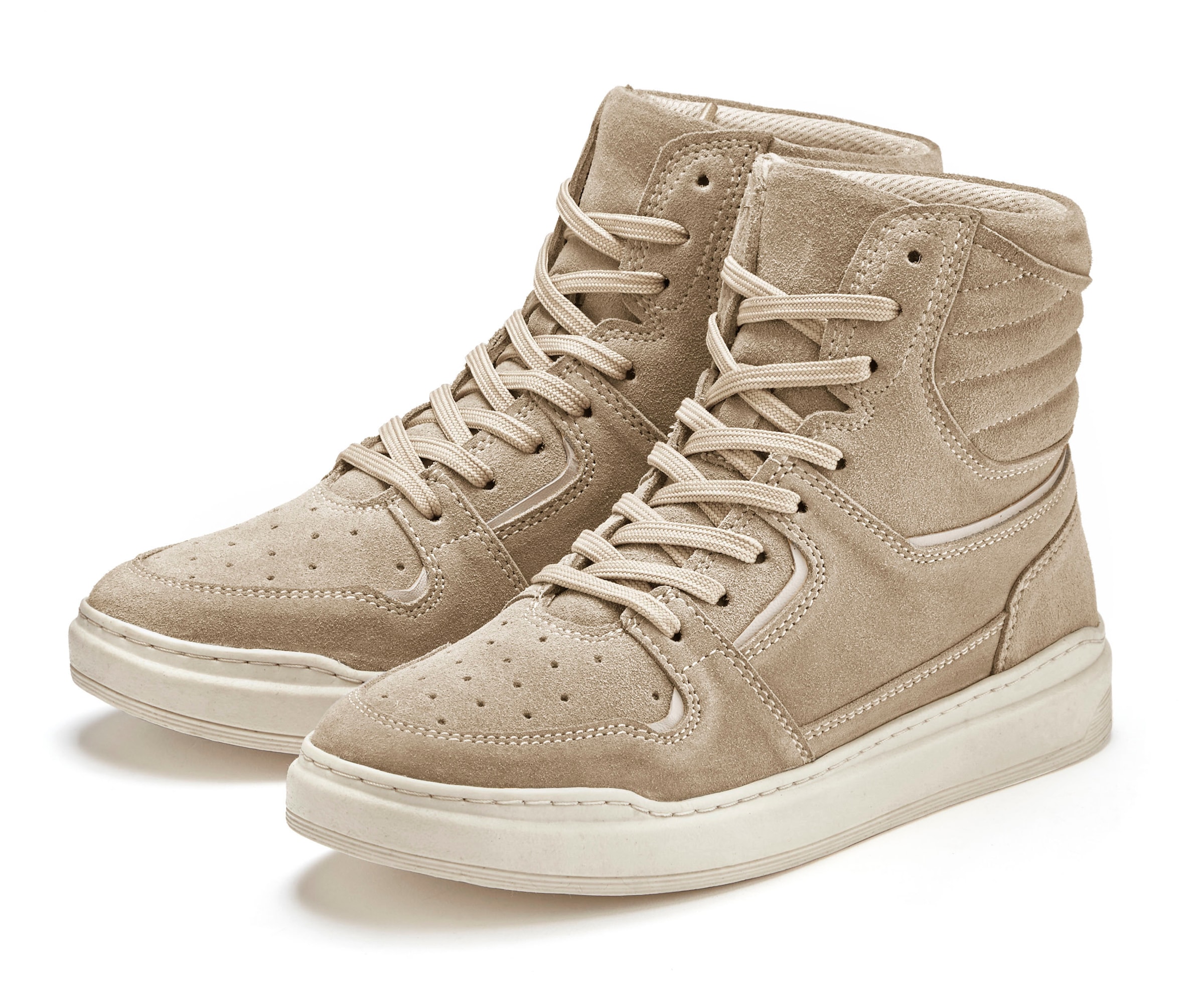 Elbsand Sneaker, Freizeitschuh, Halbschuh, High Top aus Leder