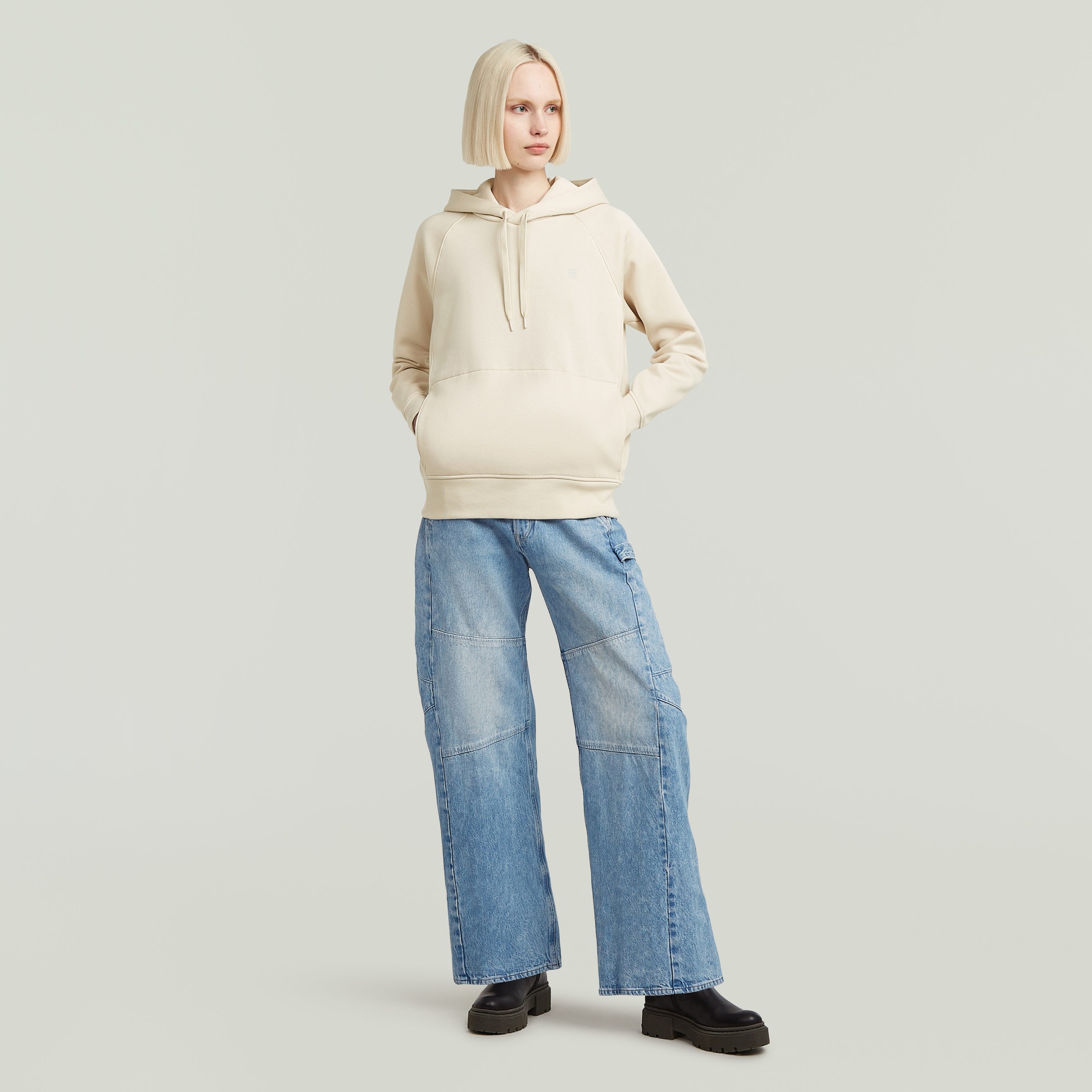 G-STAR Hoodie »Premium Core 2.0«, mit Seiteneinsätzen