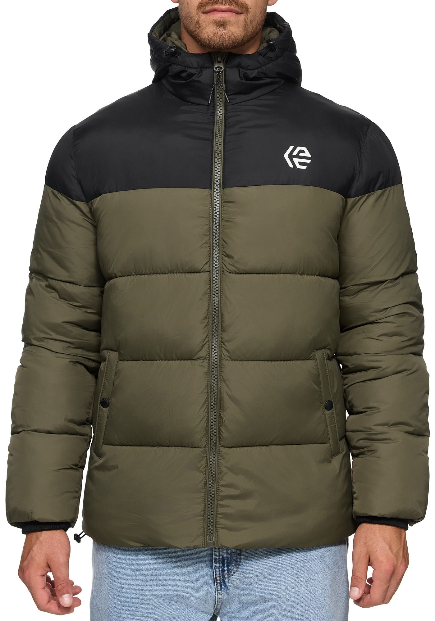 Indicode Steppjacke »INAlanin« mit Kapuze