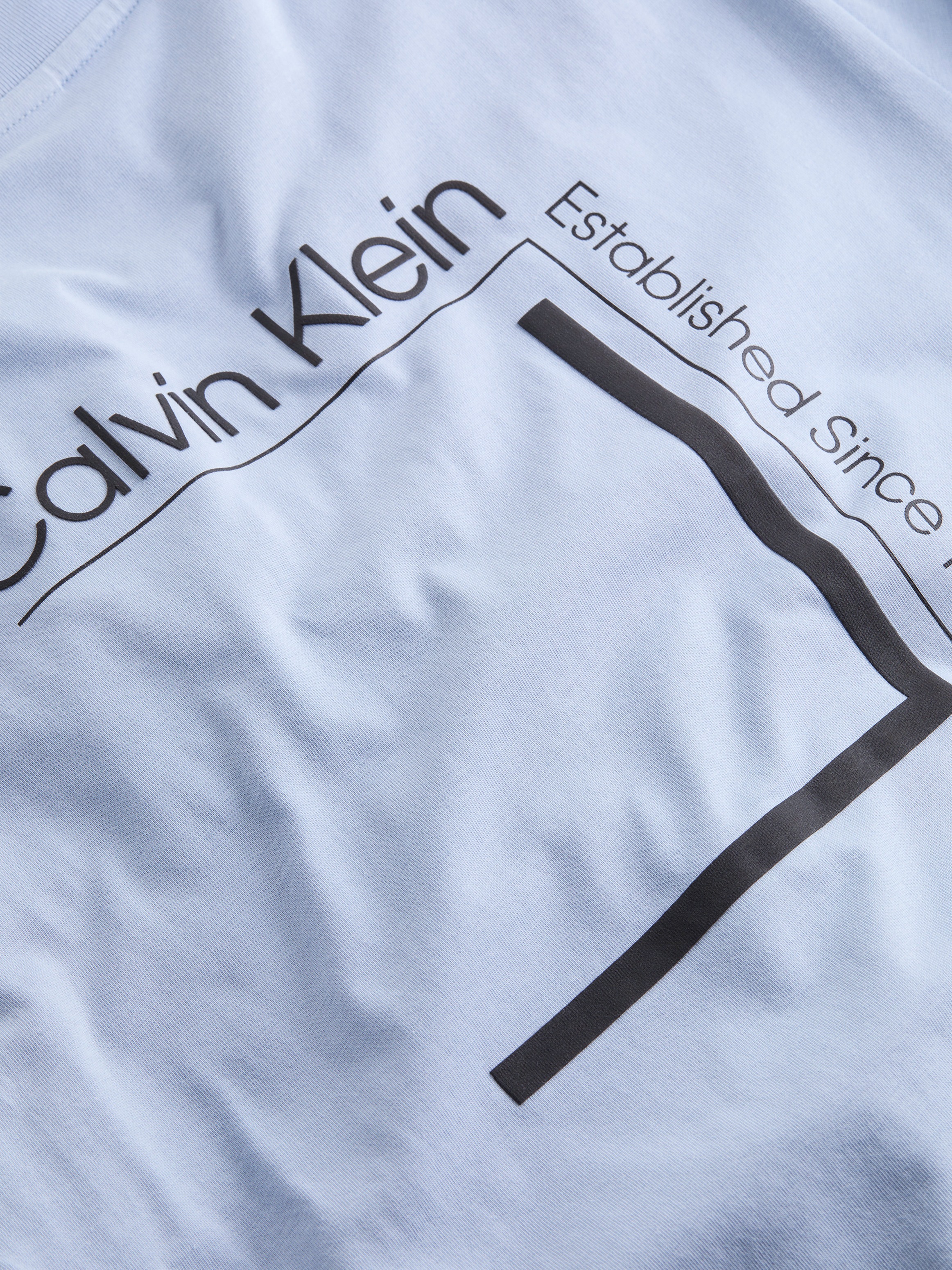 Calvin Klein T-Shirt »CP-LINEAR BOX LOGO T-SHIRT«, in Unifarbe