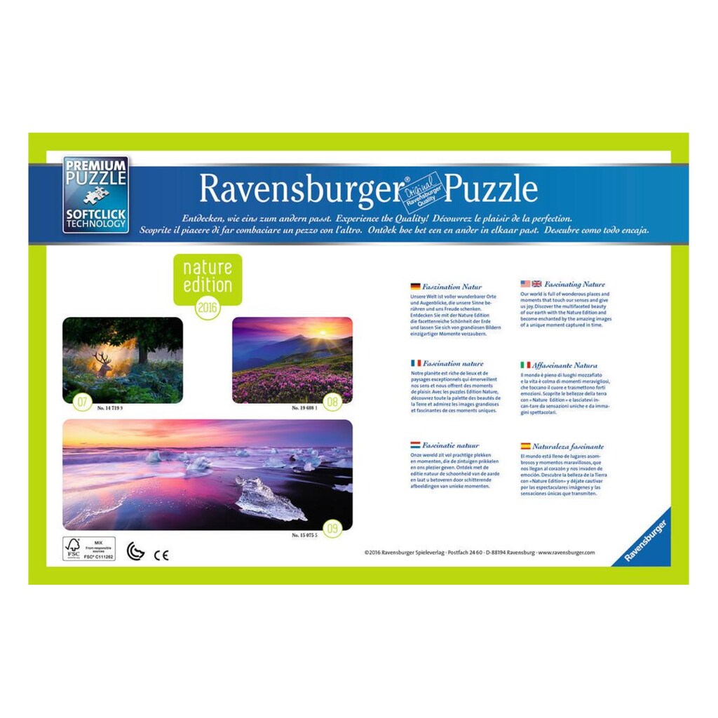 Ravensburger Puzzle »Jökulsárlón, Island«