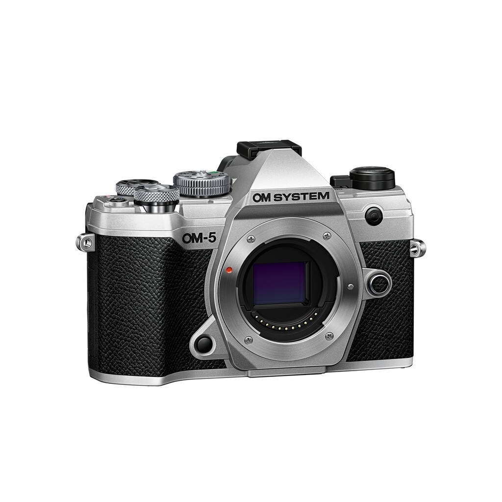 Olympus Kompaktkamera »OM-5 Body Silber«, 20,4 MP, WLAN (WiFi)