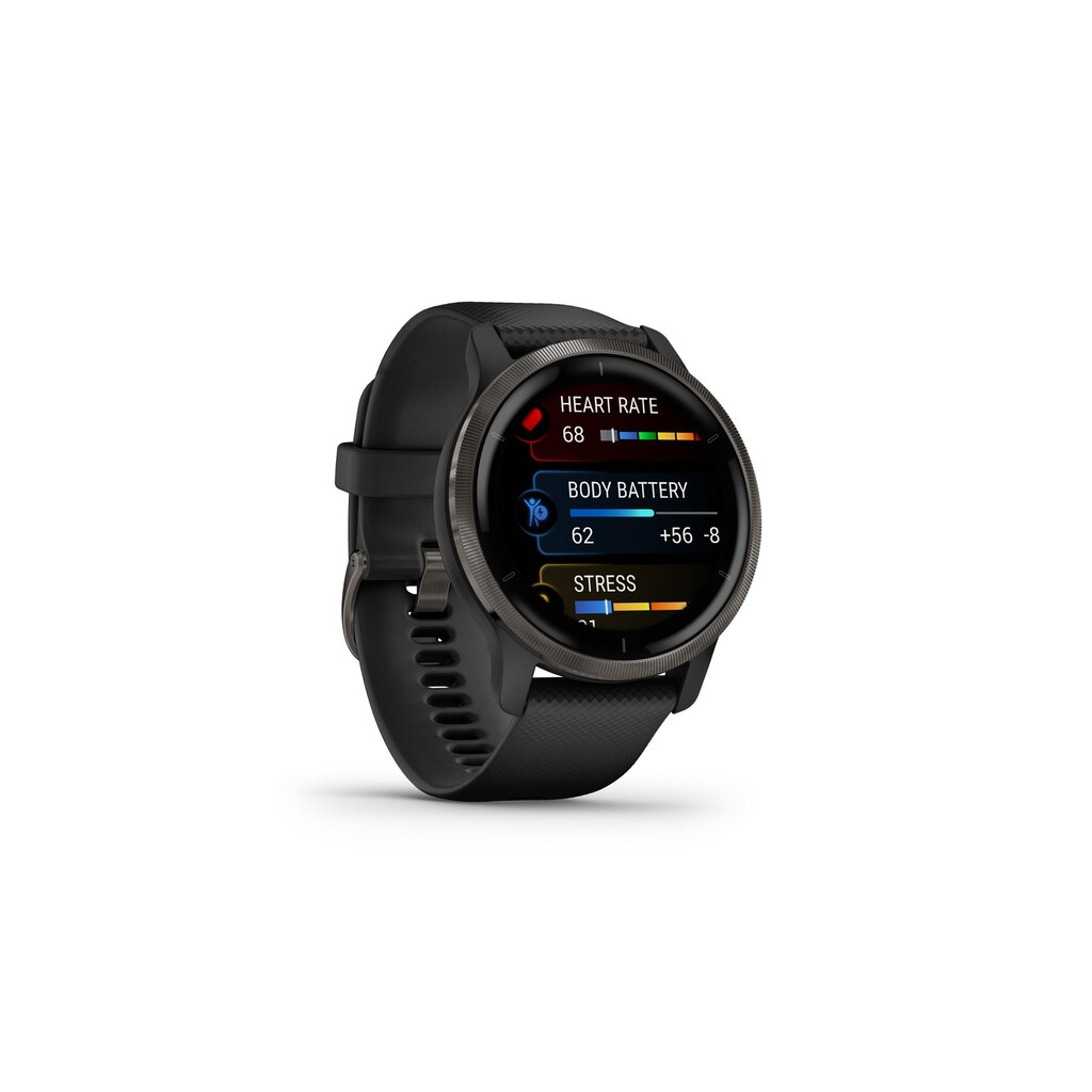 Garmin Sportuhr »Venu 2«, ANT+, Bluetooth, WLAN