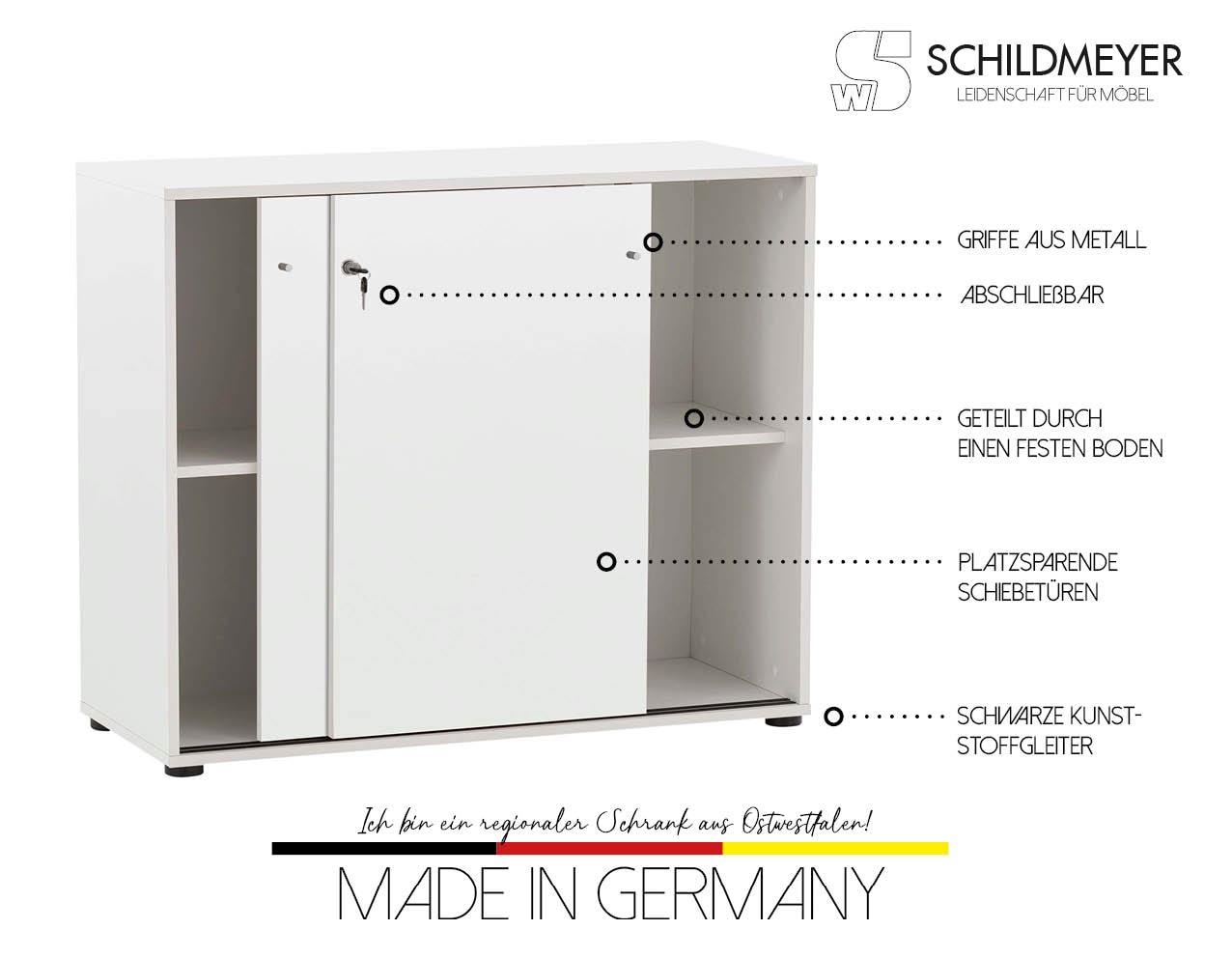 Schildmeyer Aktenschrank »Serie 400«, Breite 100 cm