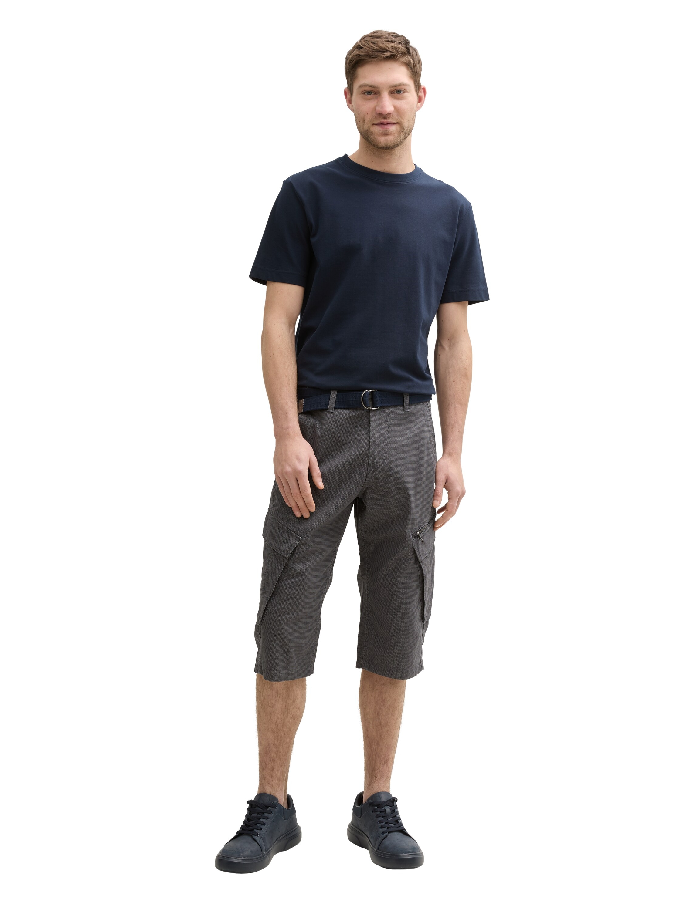 TOM TAILOR Cargoshorts, (Set, 2 tlg.), mit Gürtel