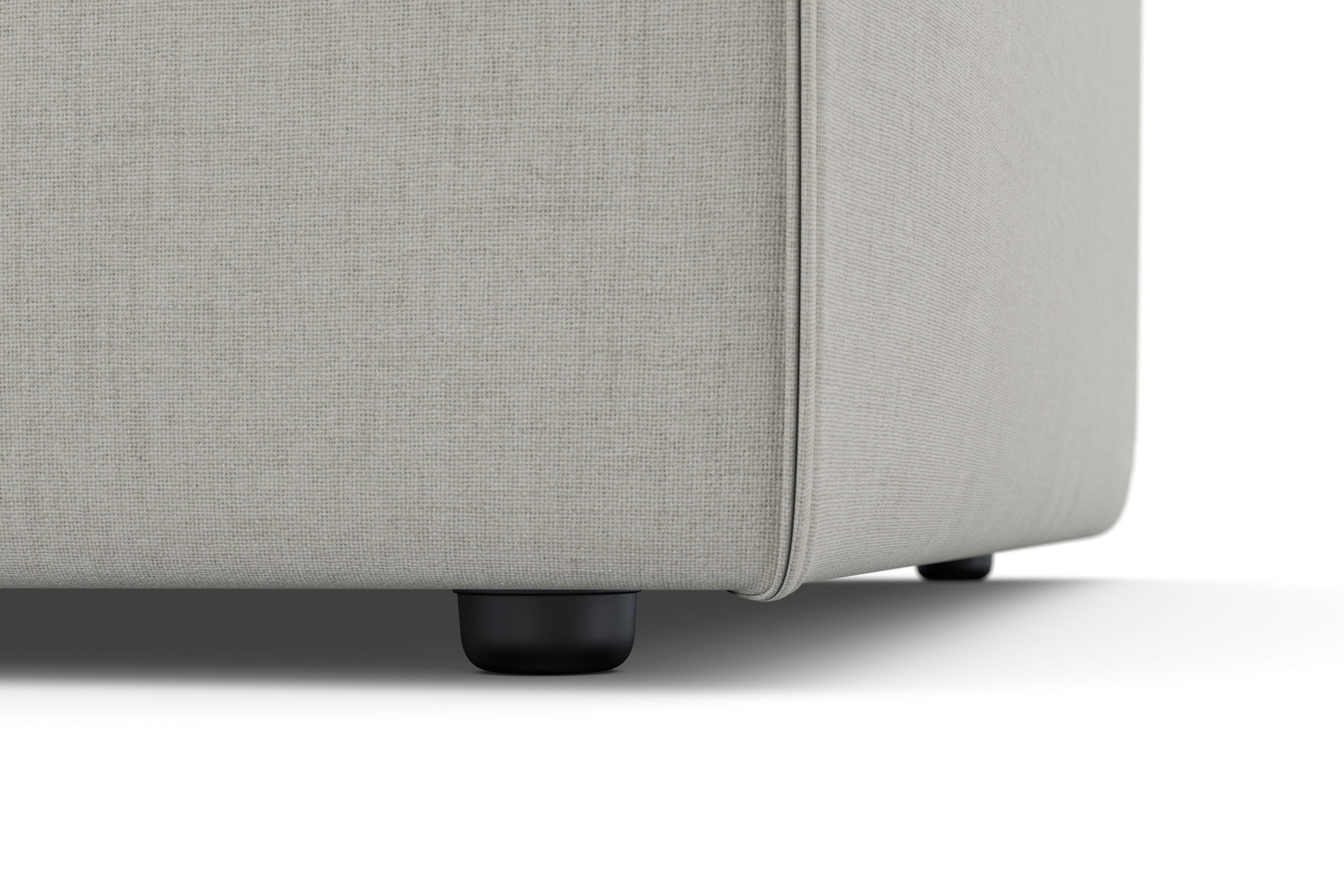 RAUM.ID Ottomane »Merid Chaiselongue, Masse B/T/H: 100/162/70 cm«, als Modul oder separat verwendbar, für individuelle Zusammenstellung