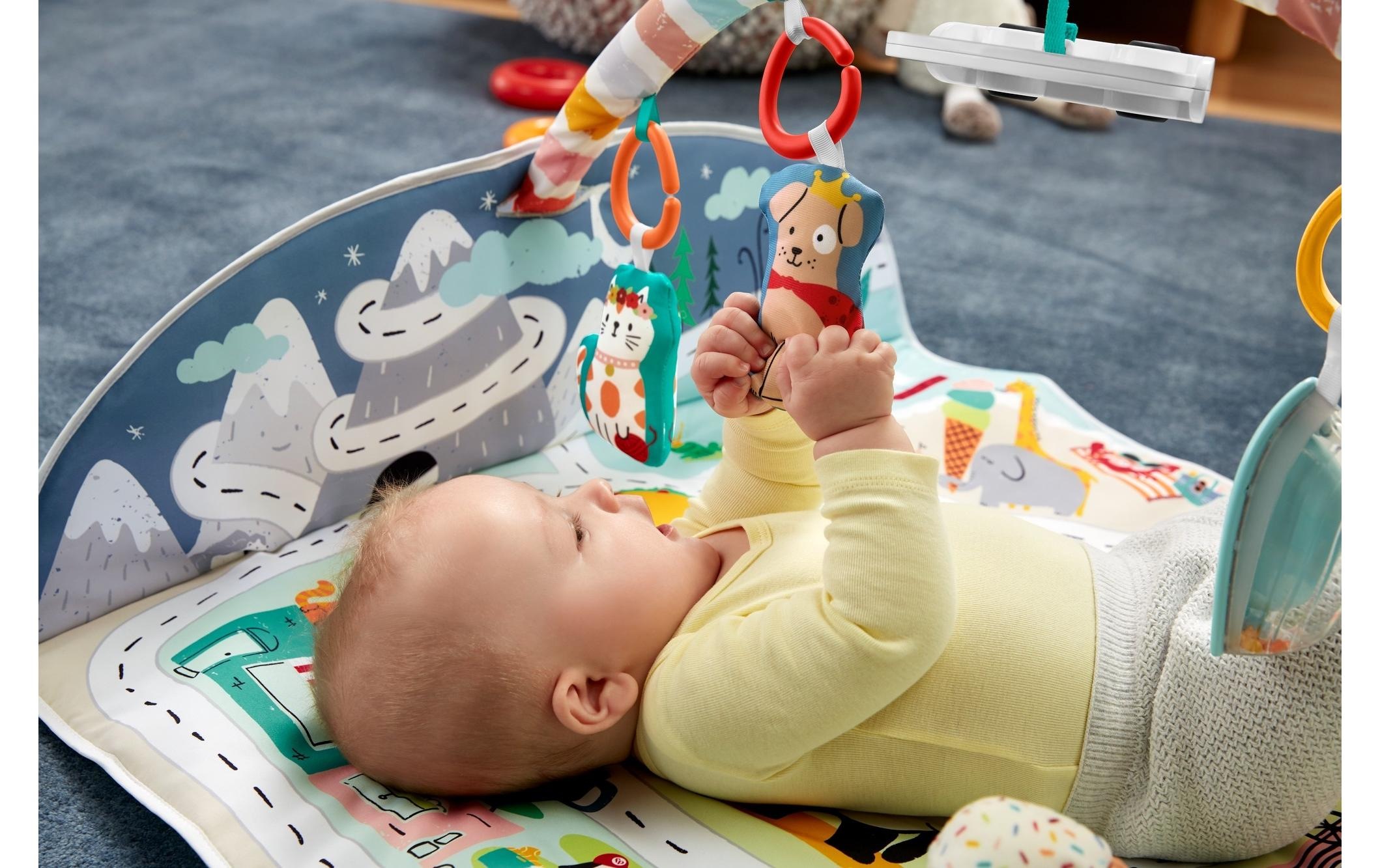 Fisher-Price® Lernspielzeug »mit Abenteuer Spieldecke«, (9 St.)