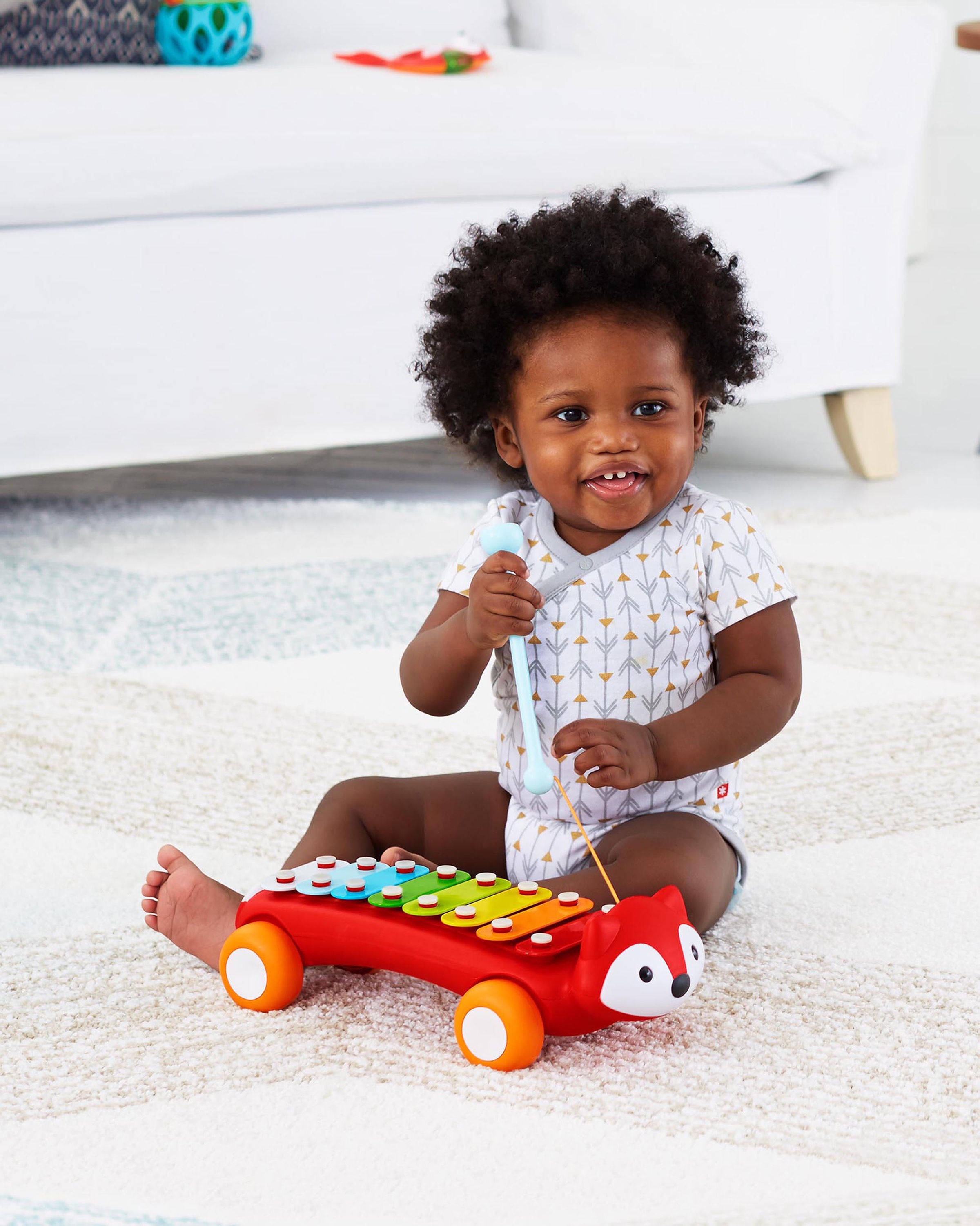 Skip Hop Spielzeug-Musikinstrument »Explore & More Xylophon Fuchs«