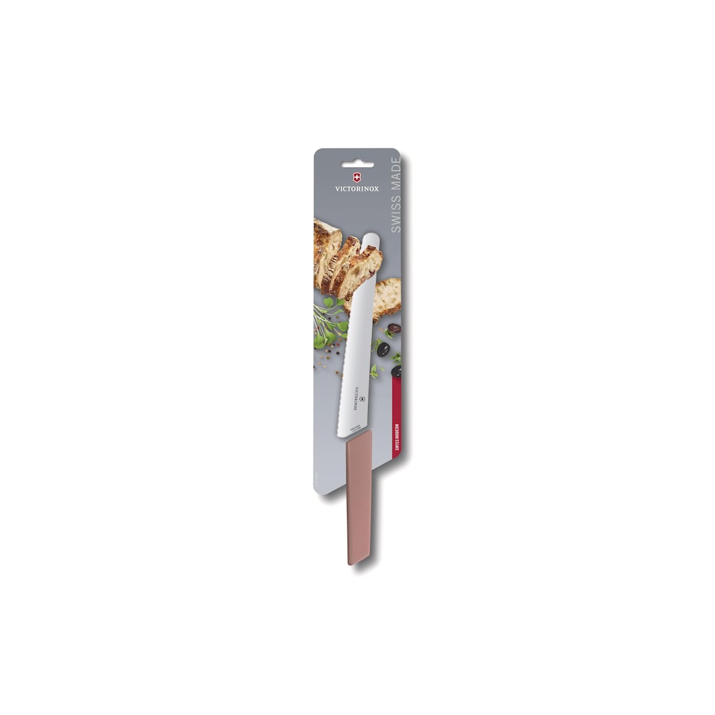 Victorinox Brotmesser »Swiss Modern Rosa«, (1 tlg.)