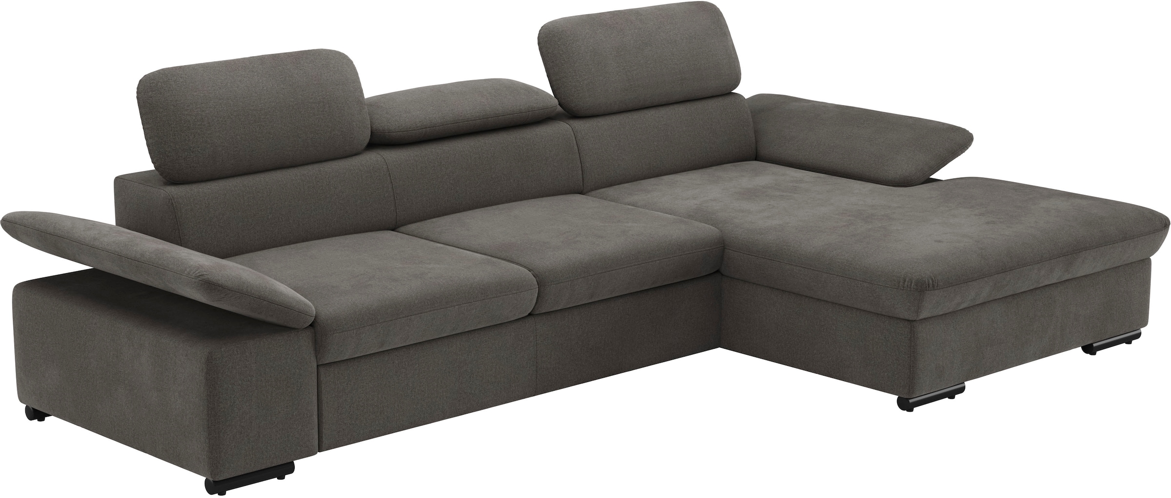 sit&more Ecksofa »Alcudia L-Form«, wahlweise mit Bettfunktion