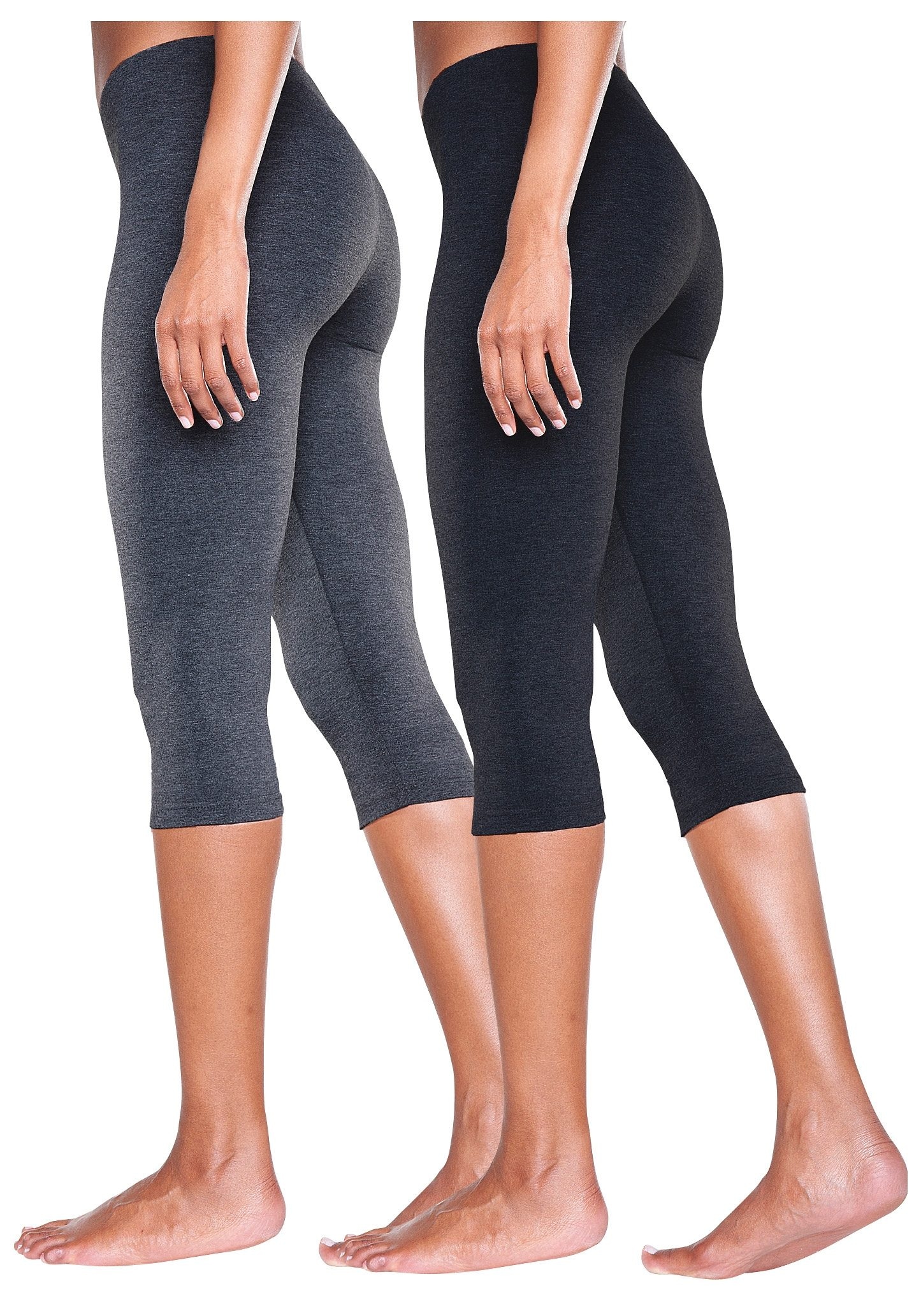 Vivance active Caprileggings, (2er-Pack), mit Gummibund, Loungewear