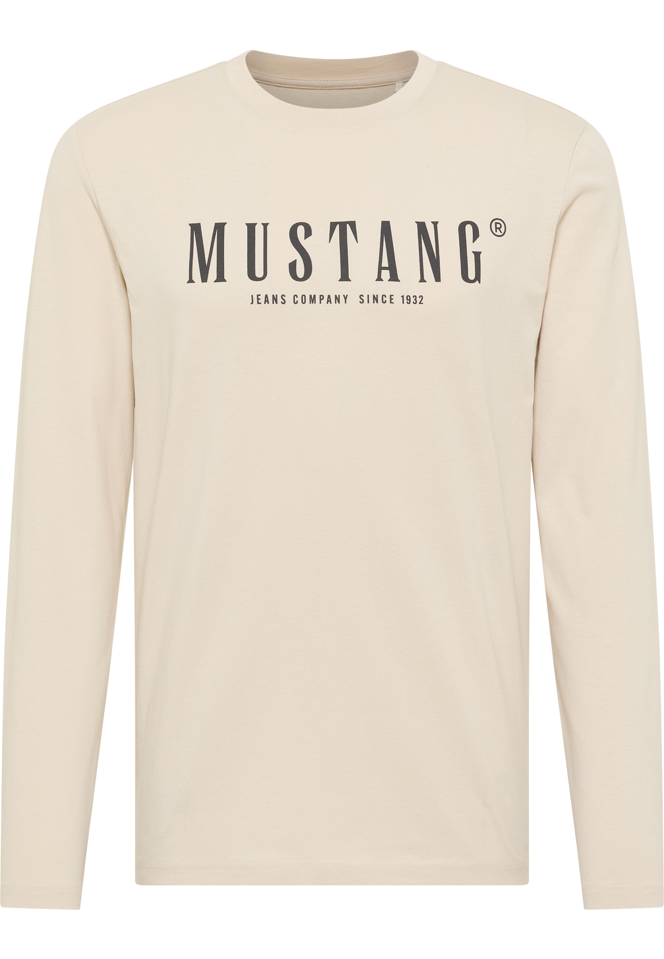MUSTANG Langarmshirt »Style Asheville«, Auch ideal zum Unterziehen