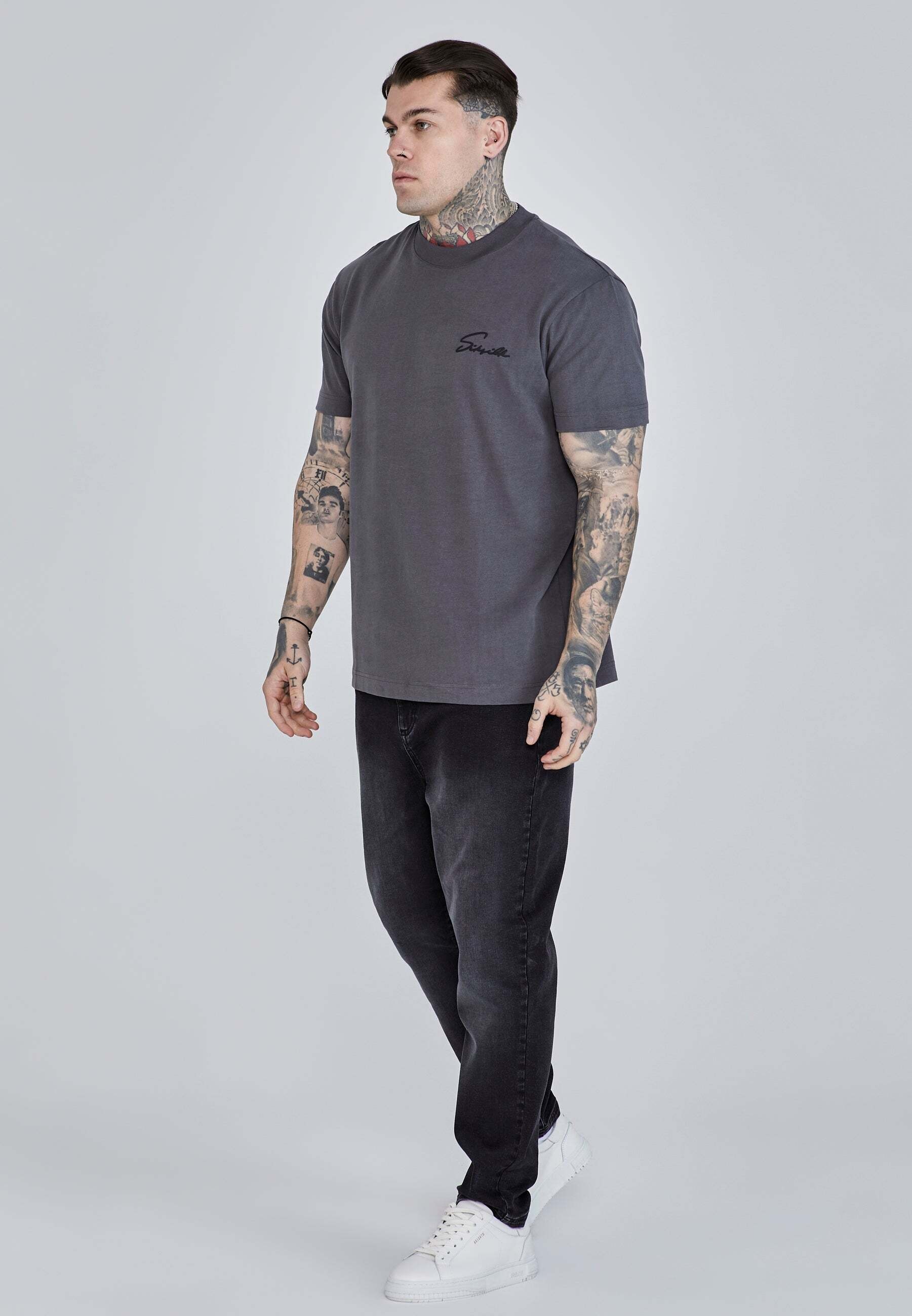 Siksilk T-Shirt »Siksilk T-Shirt Script T-Shirt«