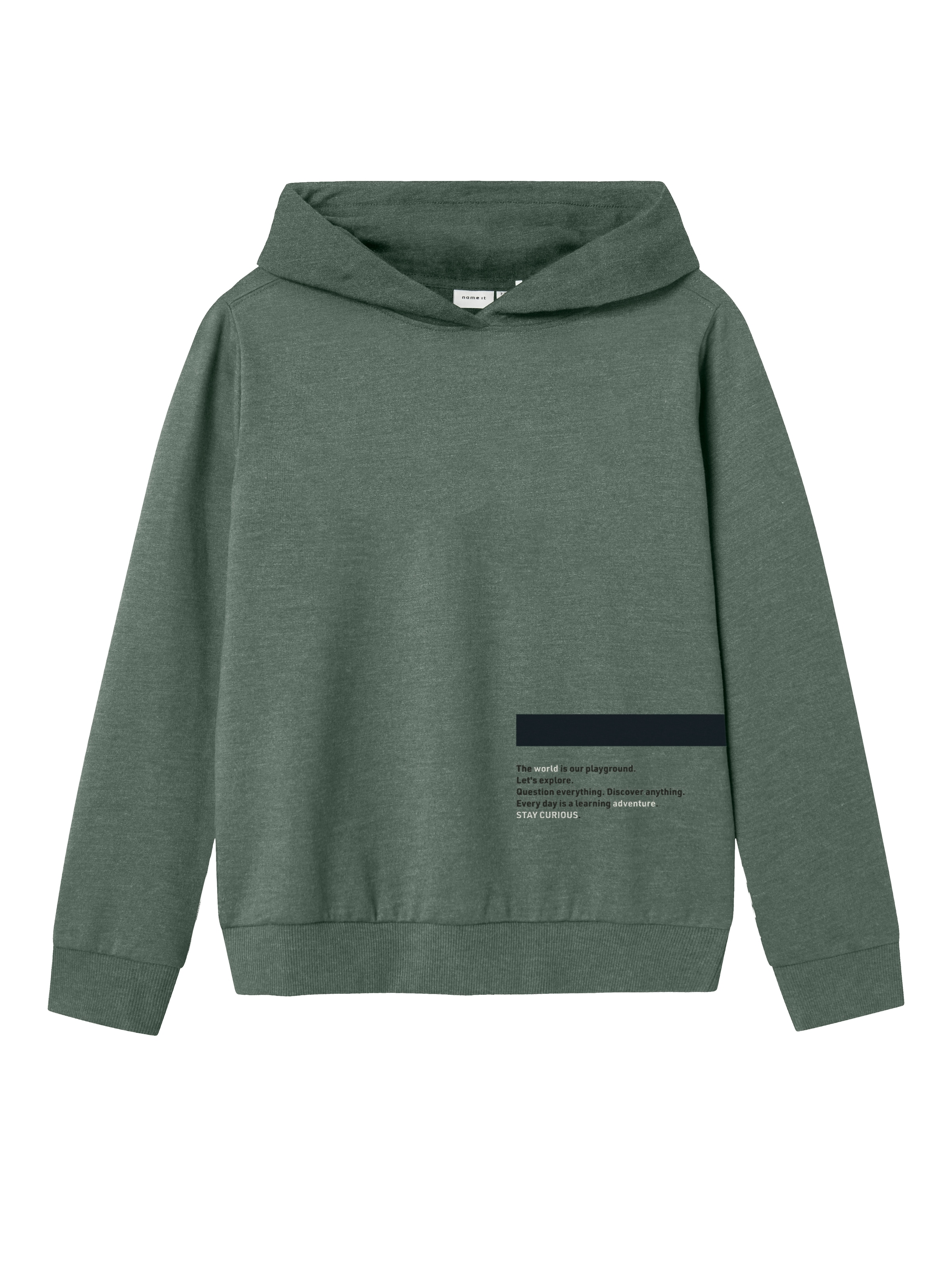 Name It Sweatshirt »NKMOLAF LS NREG SWE WH BRU PB«