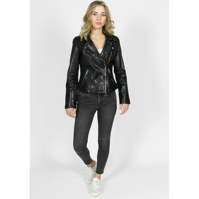 mit Me!-FN«, Freaky Schweiz bei kaufen »New Zipper-Details online coolen Bikerjacke Jelmoli-Versand Nation Lederjacke Undress