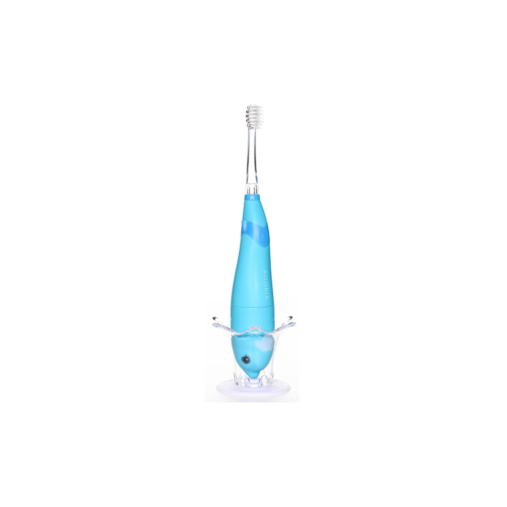 AILORIA Elektrische Zahnbürste »Bubble Brush für Kinder«, 2 St. Aufsteckbürsten