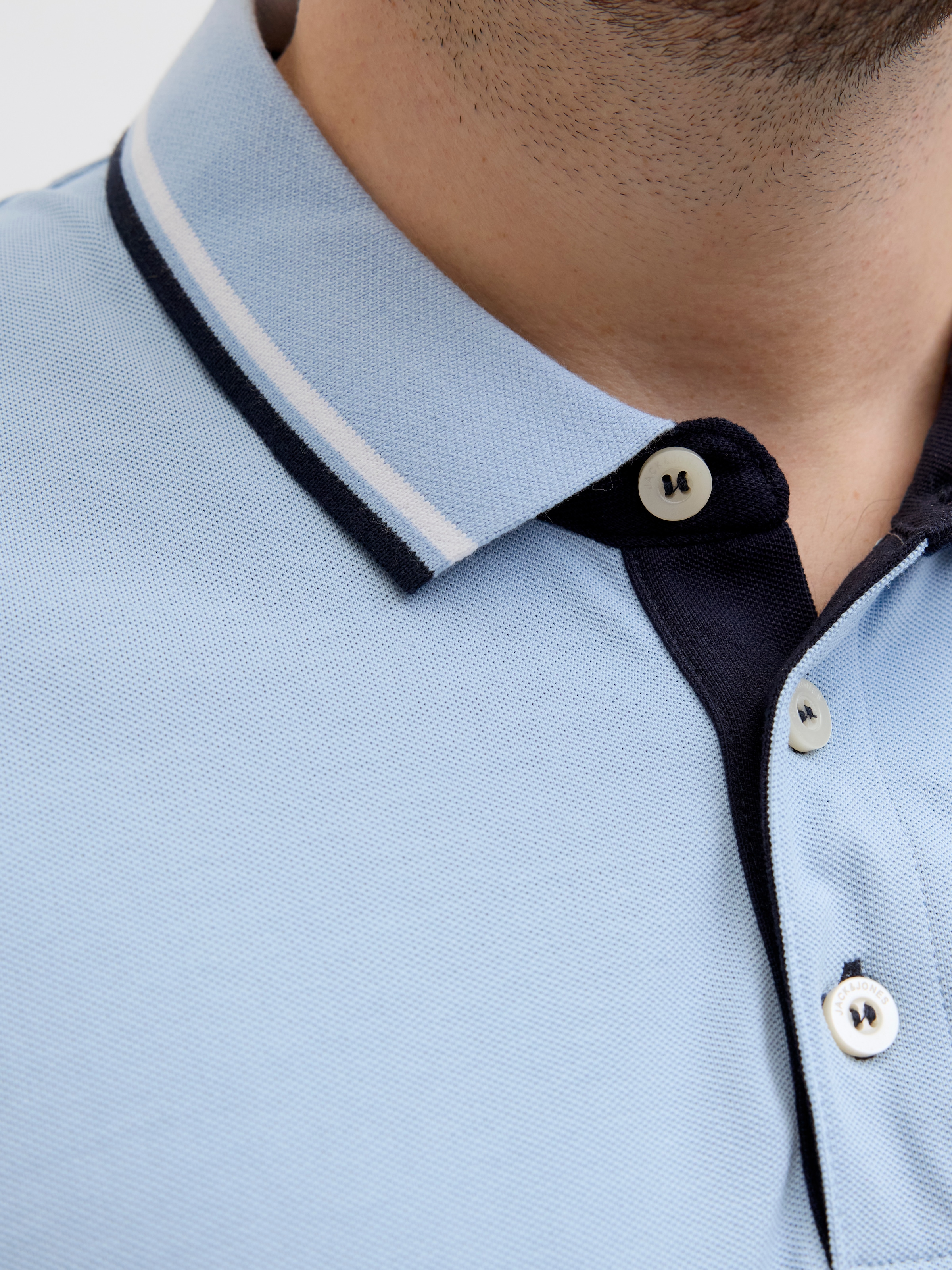 Jack & Jones PlusSize Poloshirt »JJEPAULOS POLO SS NOOS PLS«, mit Logo Stickerei