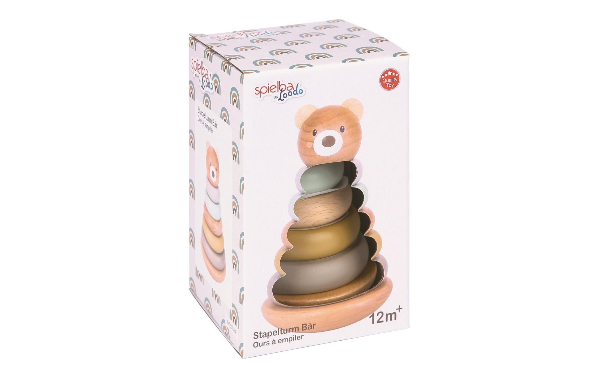Spielba Lernspielzeug »Steck-Bär«