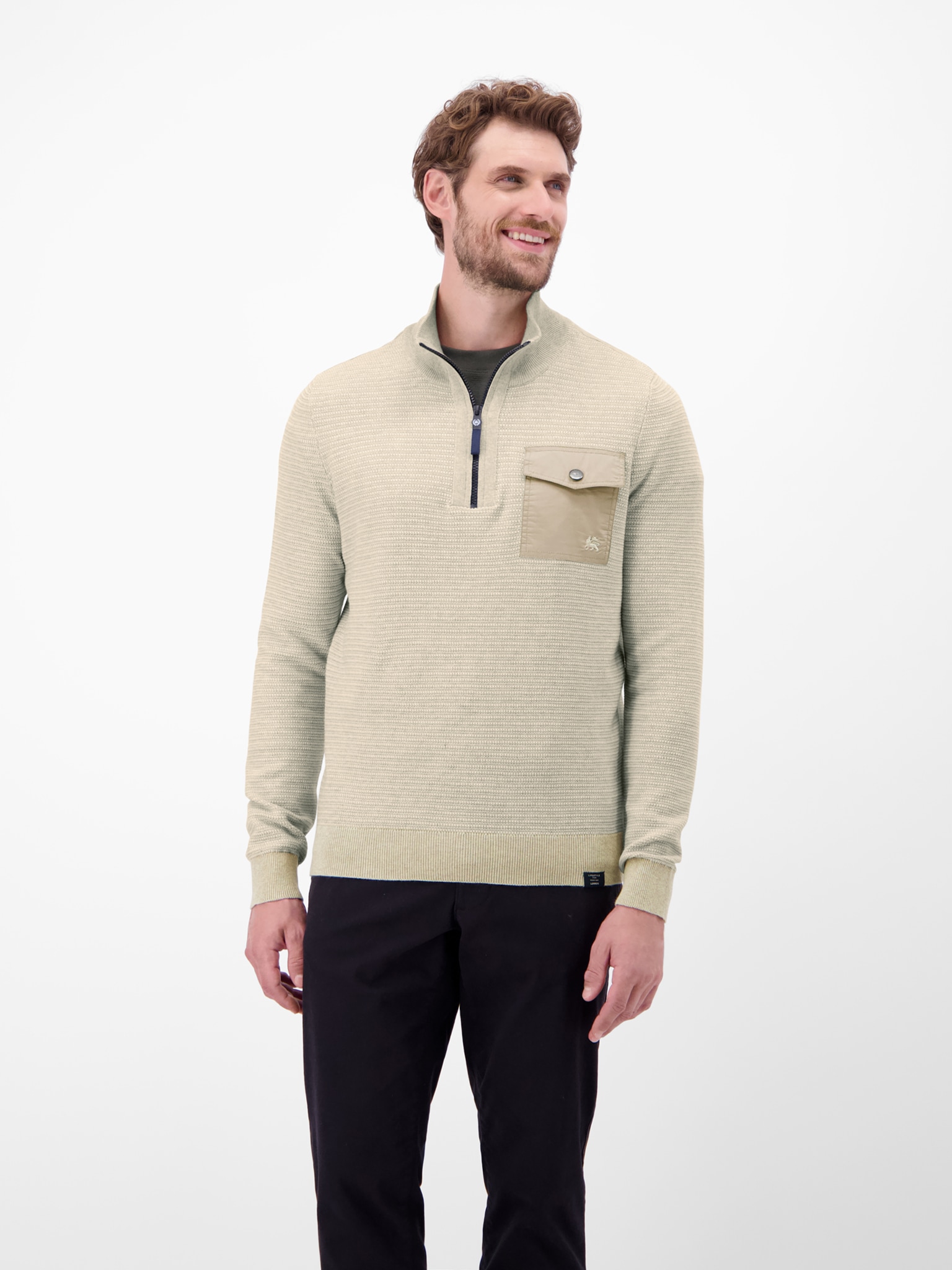 LERROS Troyer in Struktur-Strick-Optik