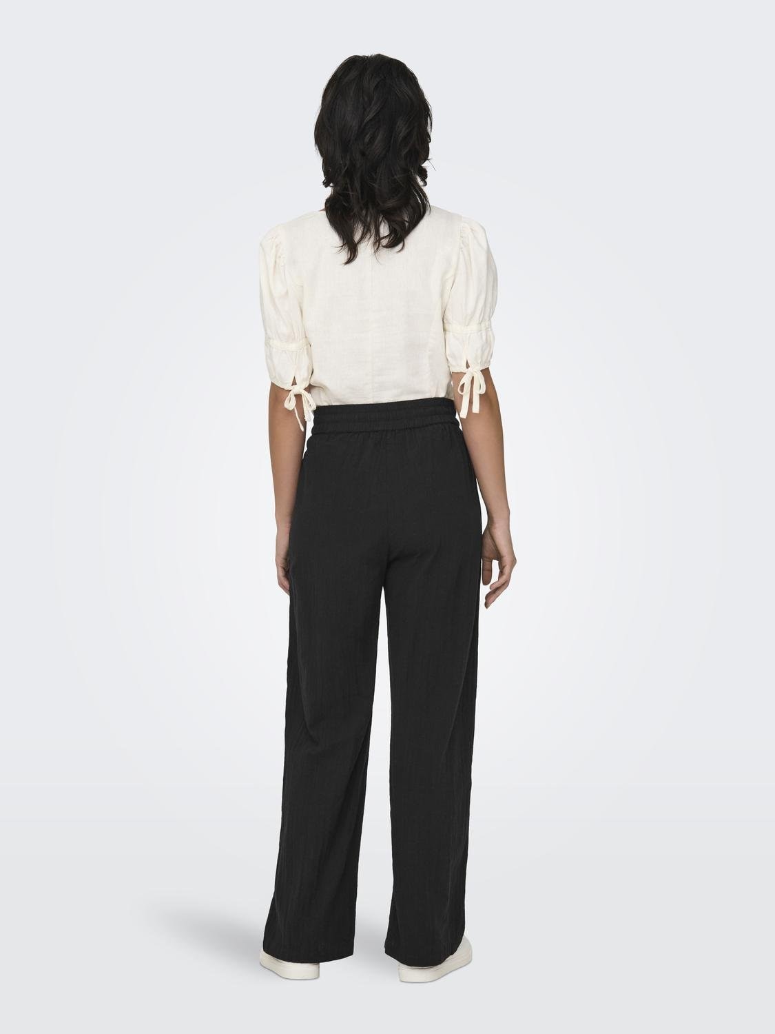 ONLY Schlupfhose »ONLTIZANA COTTON LOOSE PANTS WVN«