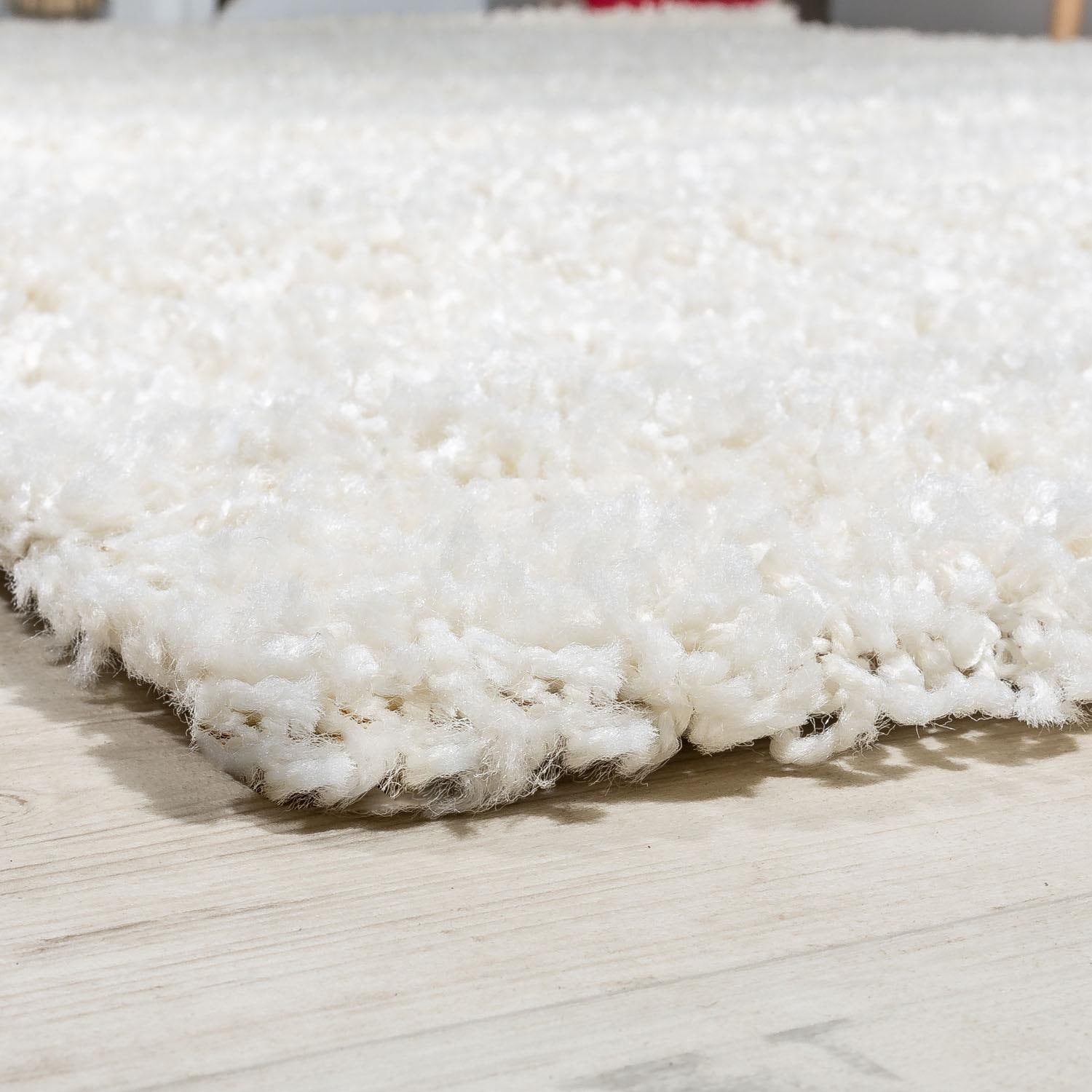 Paco Home Hochflor-Teppich »Sky 250«, rechteckig, 34 mm Höhe, gewebt, Uni-Farben, intensive Farbbrillanz, auch als Läufer erhältlich