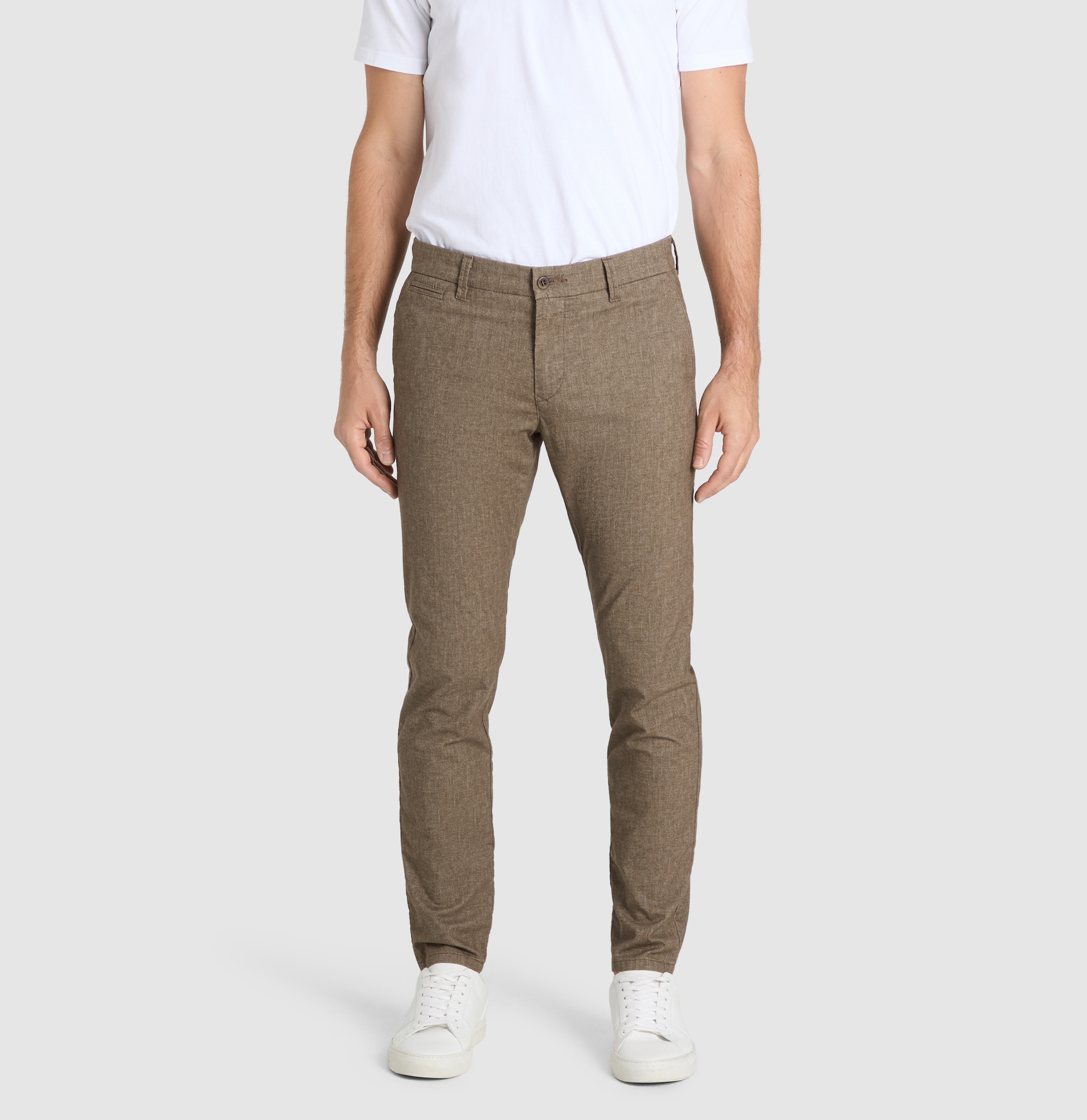 MAC Chinohose »Lennox« aus elastischer Baumwollmischung