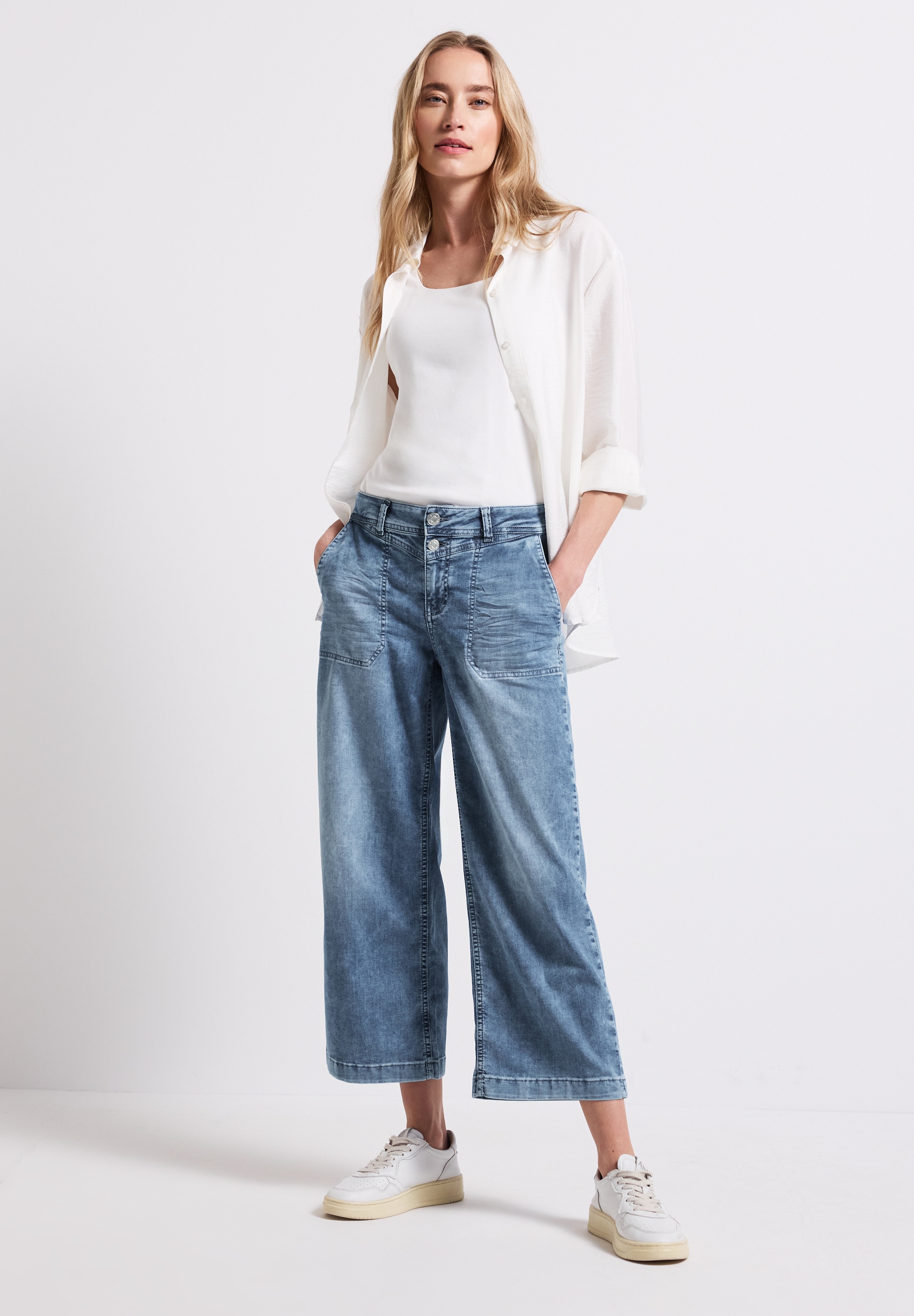 STREET ONE Weite Jeans