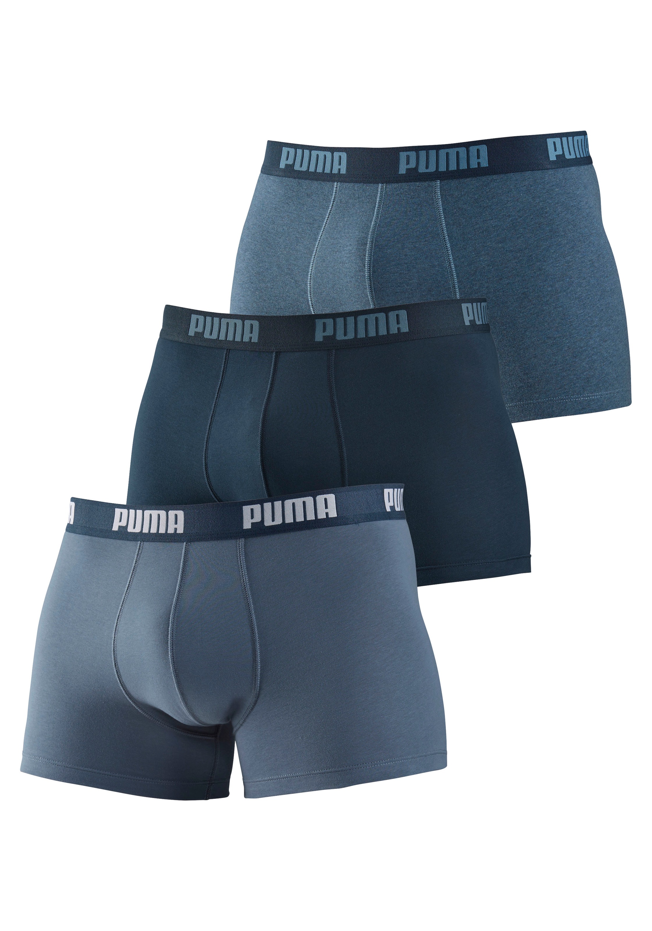 PUMA Boxer Packung, 3er-Pack, mit verstärktem Frontbereich