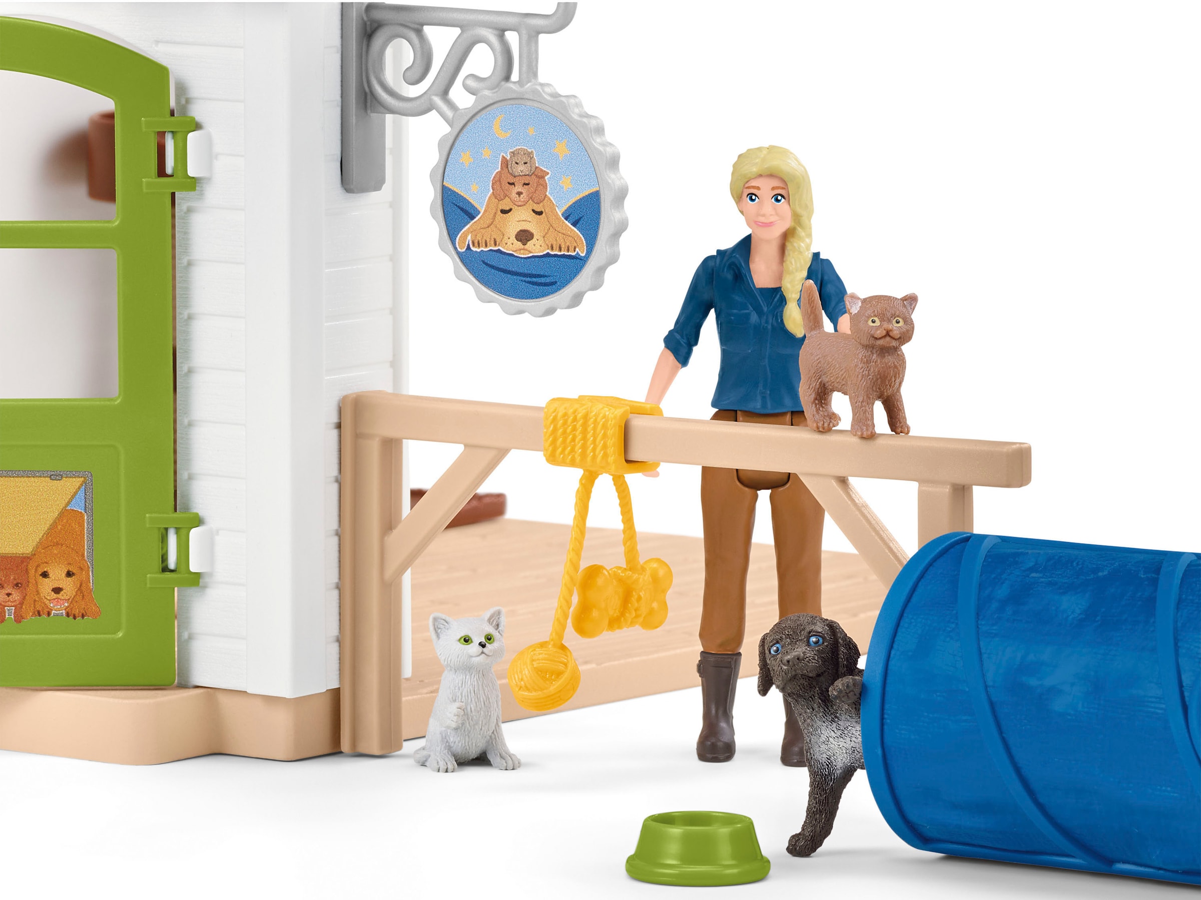 Schleich® Spielwelt »FARM WORLD, Tierhotel (42607)«, Made in Europe