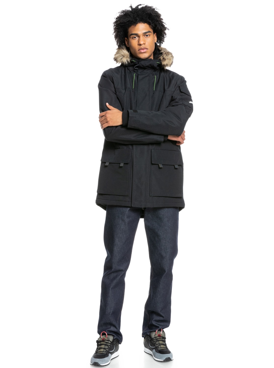 Quiksilver Winterjacke »Ferris«, mit Kapuze