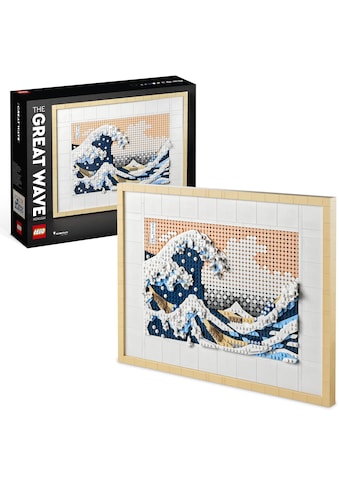 Konstruktionsspielsteine »Hokusai – Grosse Welle (31208), LEGO® Art«, (1810 St.)