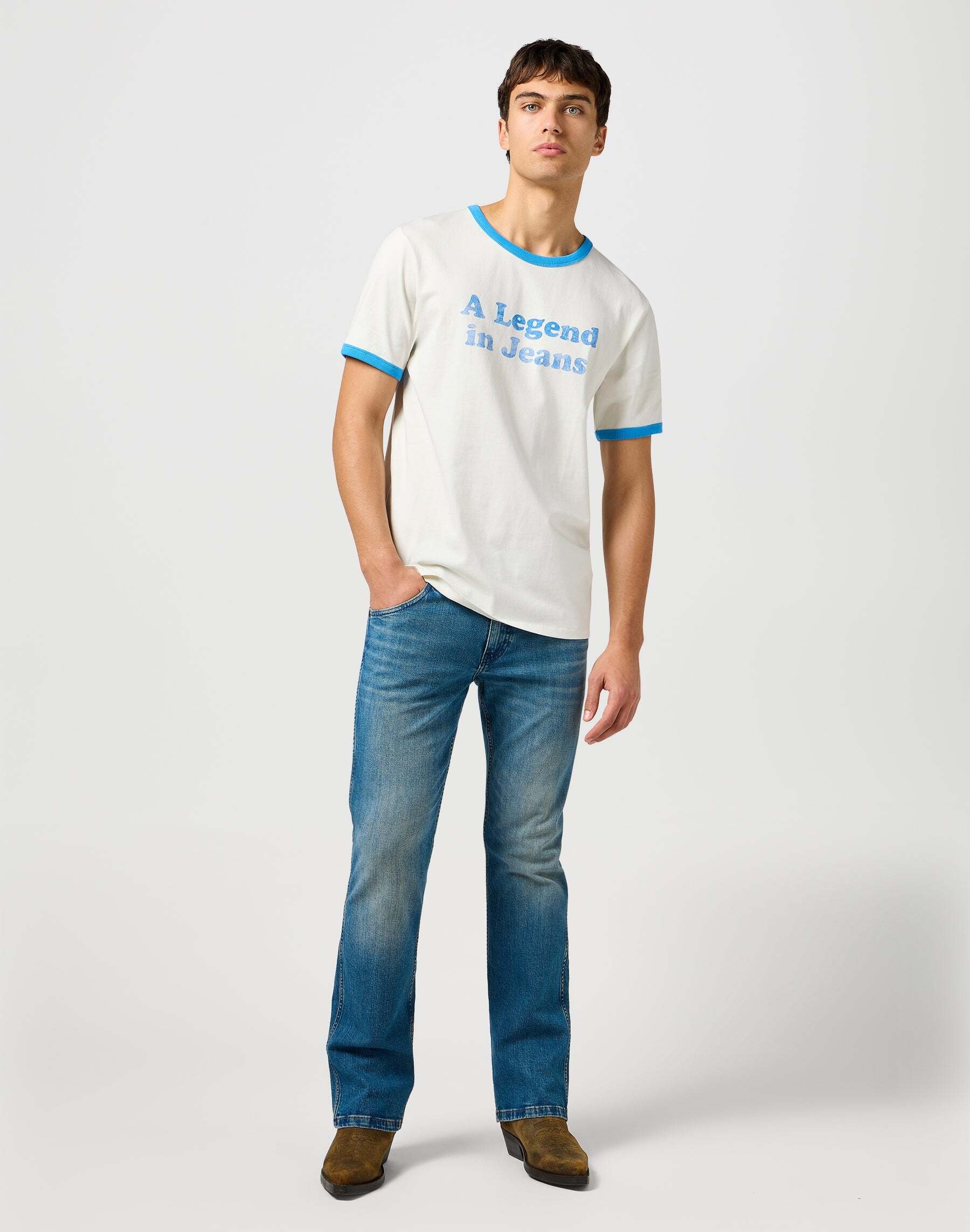 Wrangler T-Shirt »Wrangler T-Shirt Ringer Tee«