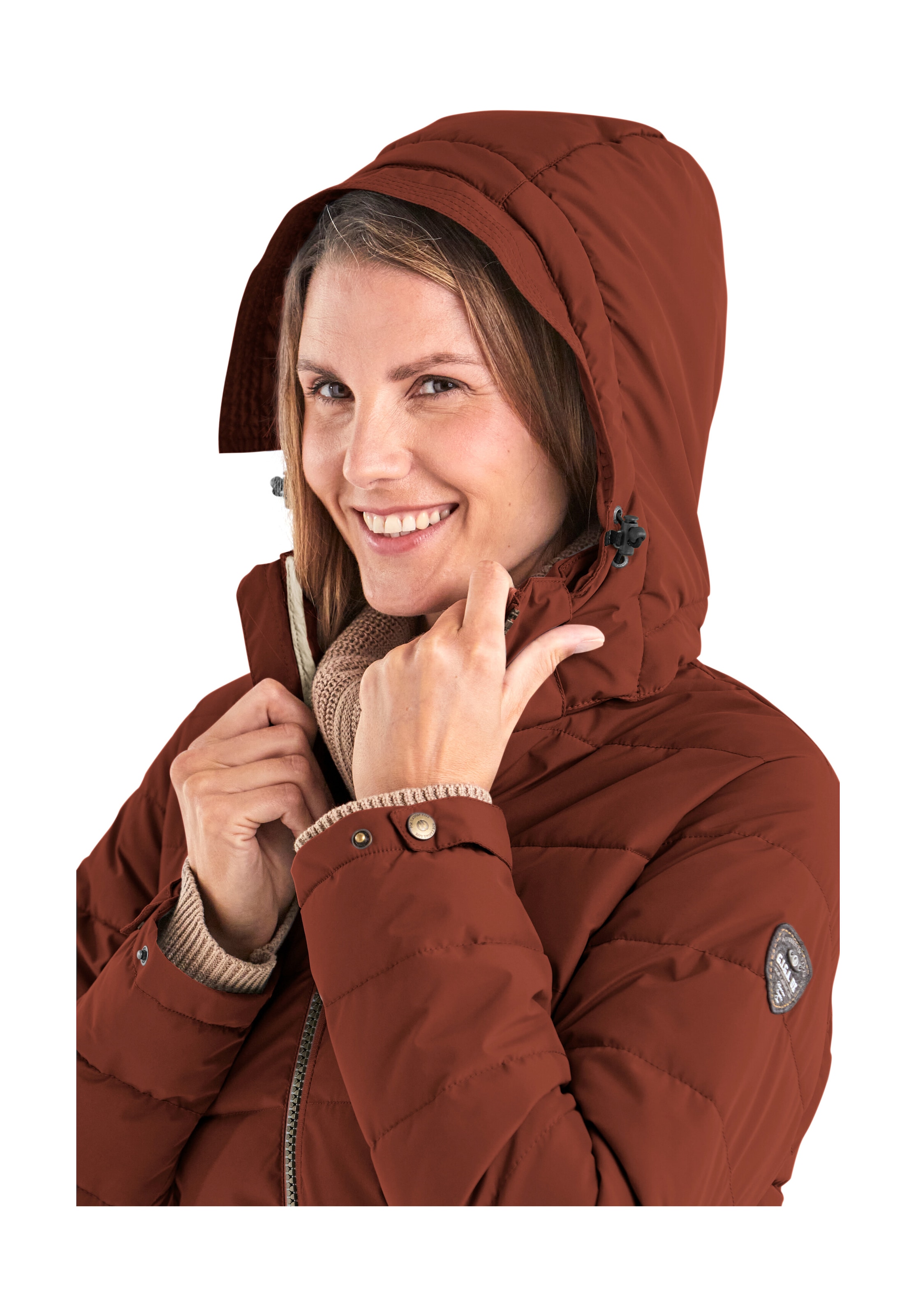 G.I.G.A. DX by killtec Steppmantel »GW 13 WMN QLTD PRK«, Wasserabweisender, winddichter Steppparka mit urbanem Look