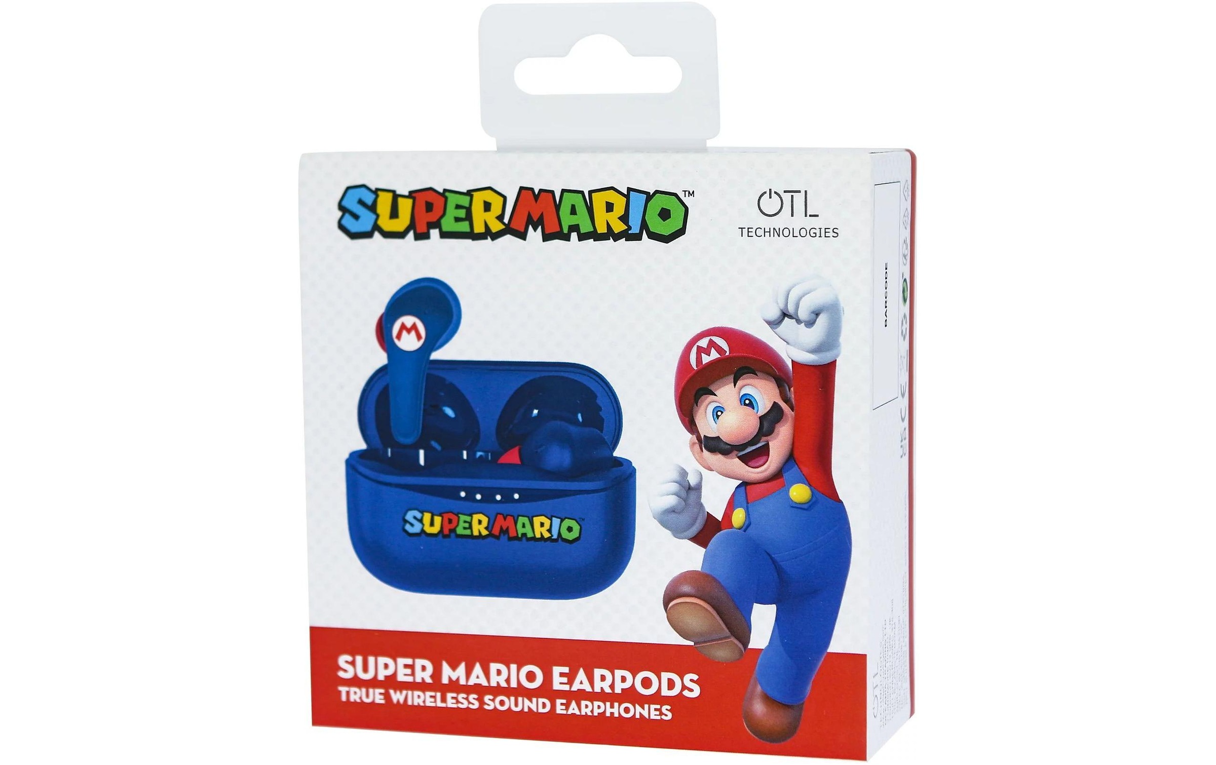OTL wireless In-Ear-Kopfhörer »Nintendo Super Mario BLUE TWS Earpods«