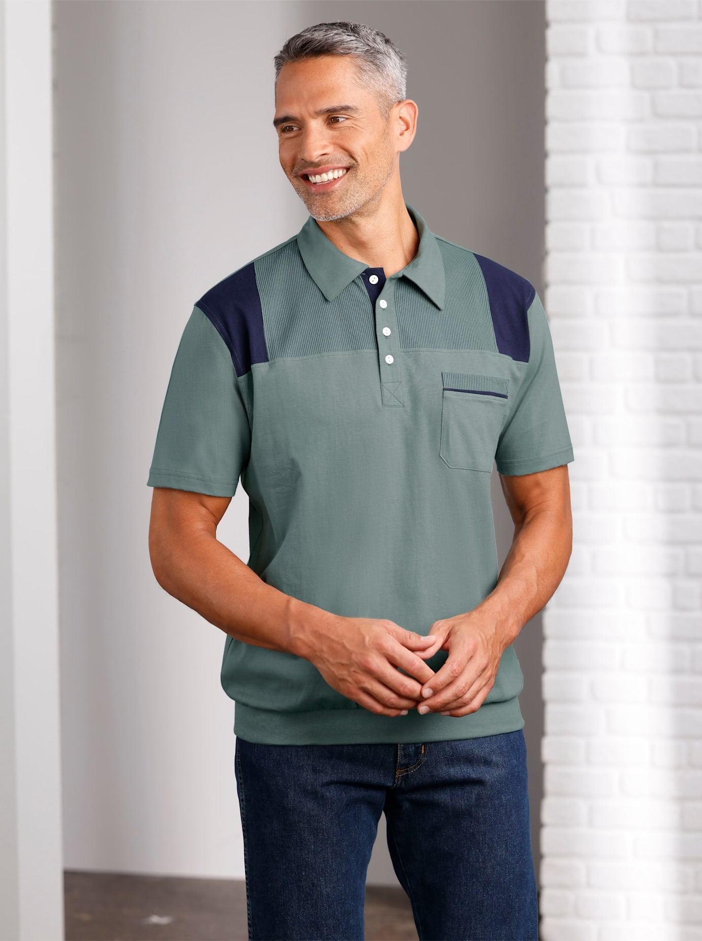 Classic Poloshirt »Poloshirt«, (1 tlg.)