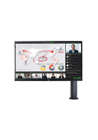 LG Ergo Monitor »32QP880-B«, 79,69 cm/31,5 Zoll, 2560 x 1440 px, WQHD, 60 Hz kaufen